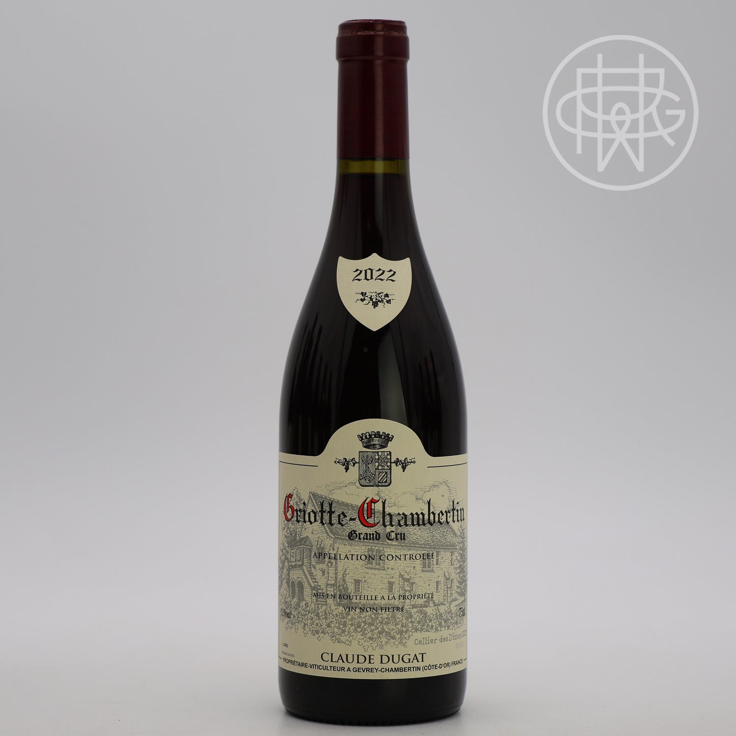 Claude Dugat Griotte Chambertin 2022 750mL
