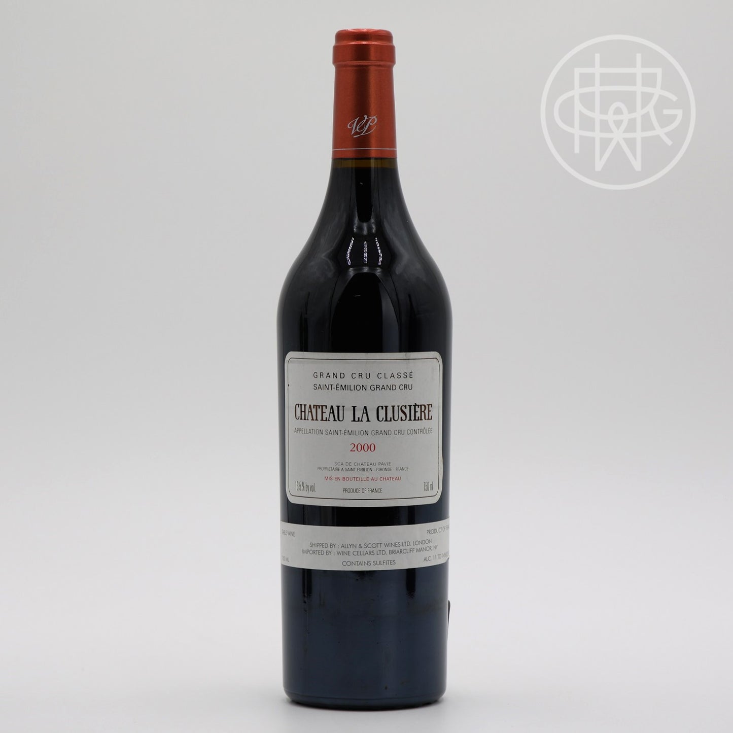 La Clusiere 2000 750mL
