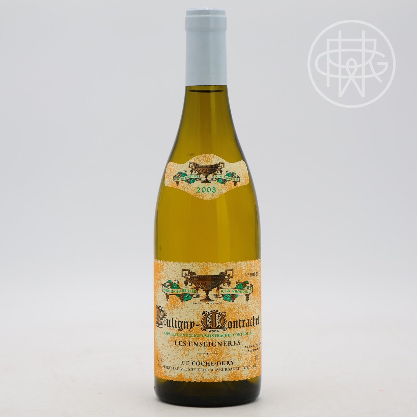 Coche Dury Puligny Montrachet Enseigneres 2003 750mL