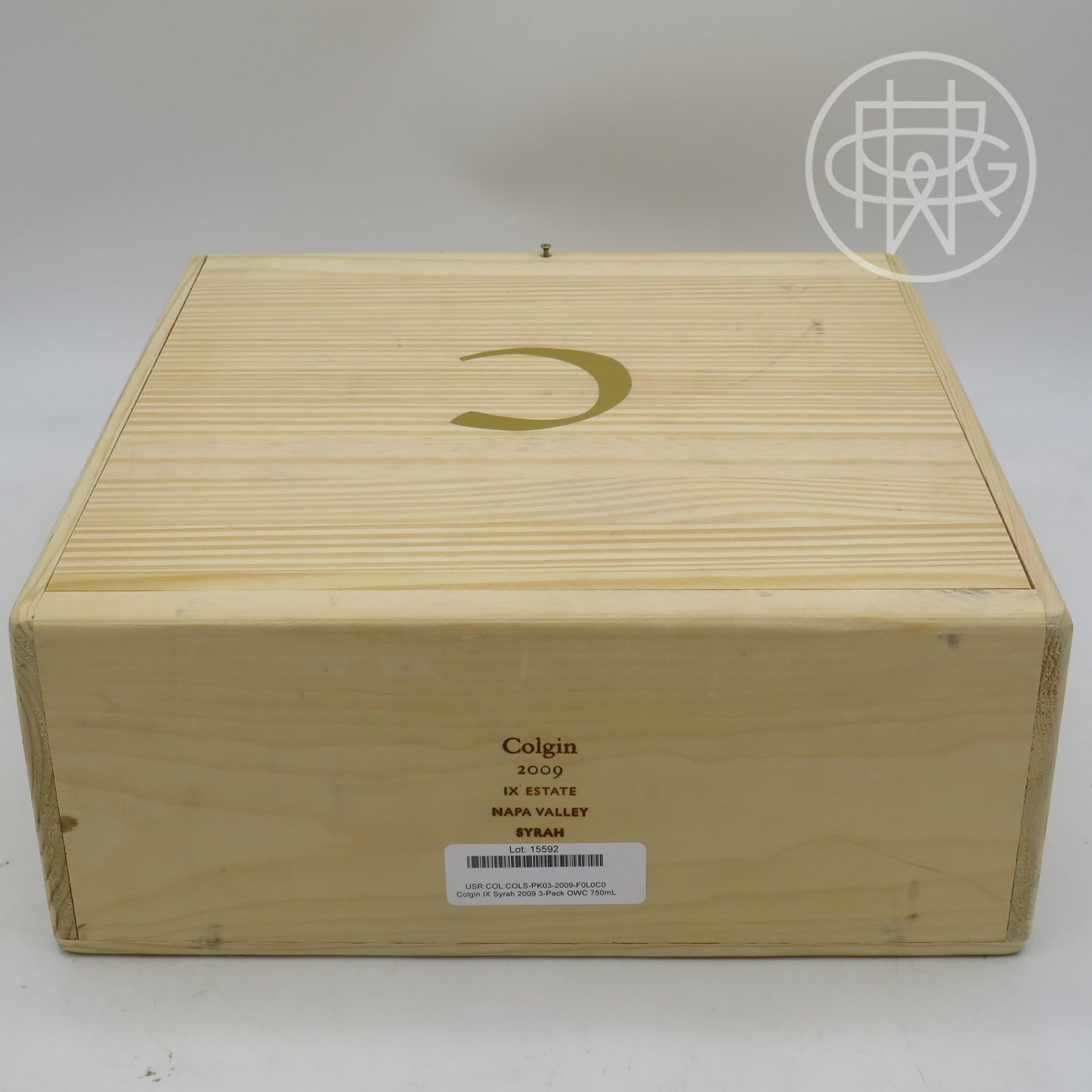 Colgin IX Syrah 2009 3-Pack OWC 750mL