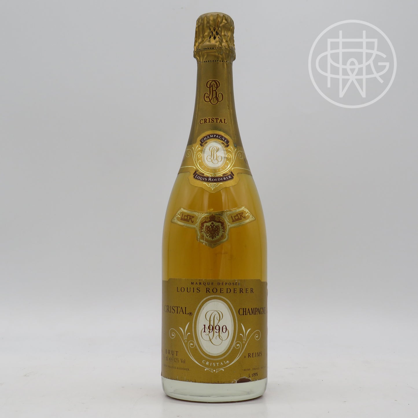 Cristal 1990 750mL (Scuffed Label)