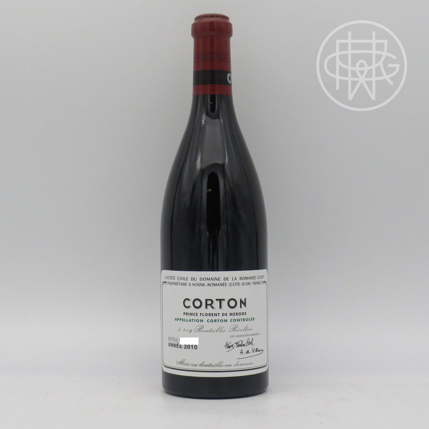 DRC Corton Grand Cru 2010 750mL