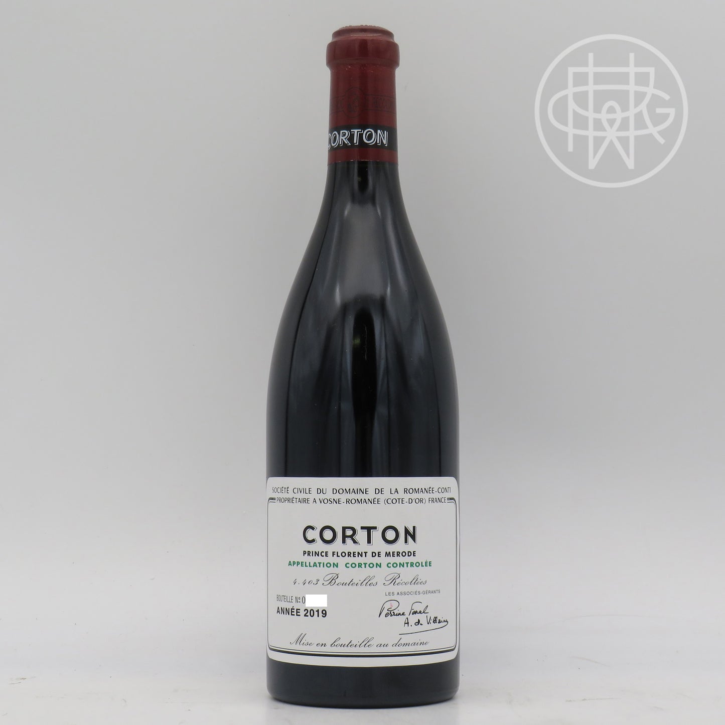 DRC Corton Grand Cru 2019 750mL