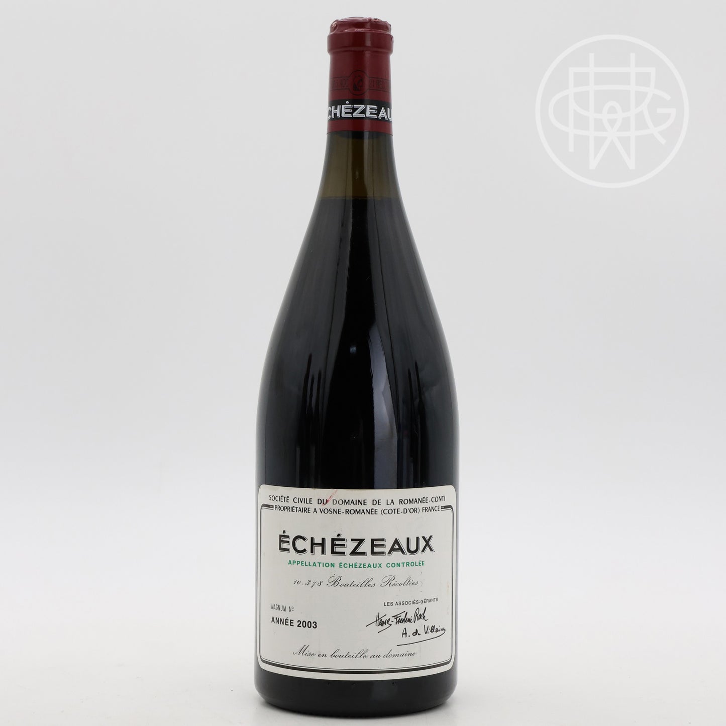 DRC Echezeaux 2003 1.5L (Slightly Soiled Label, Nicked Capsule)