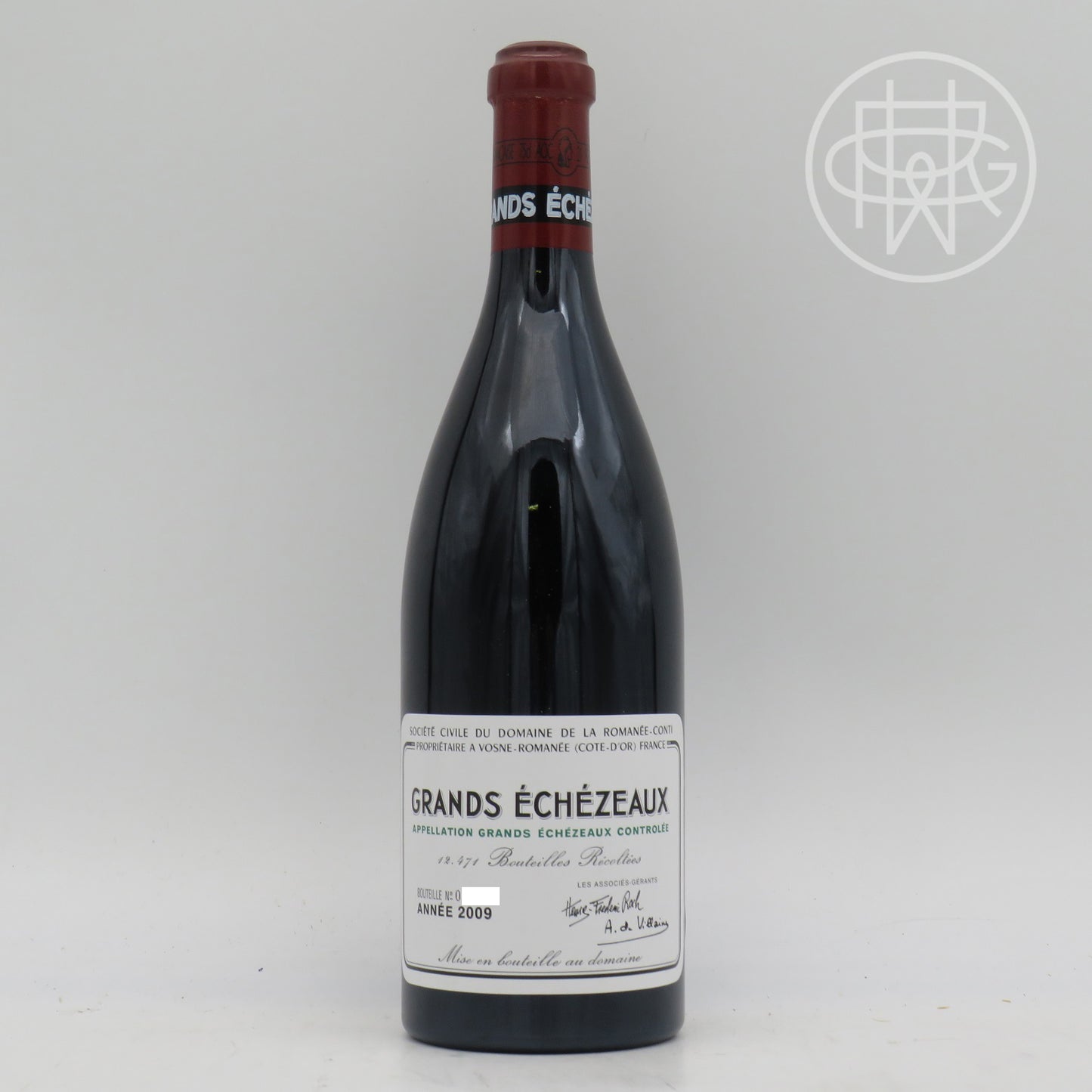 DRC Grands Echezeaux 2009 750mL