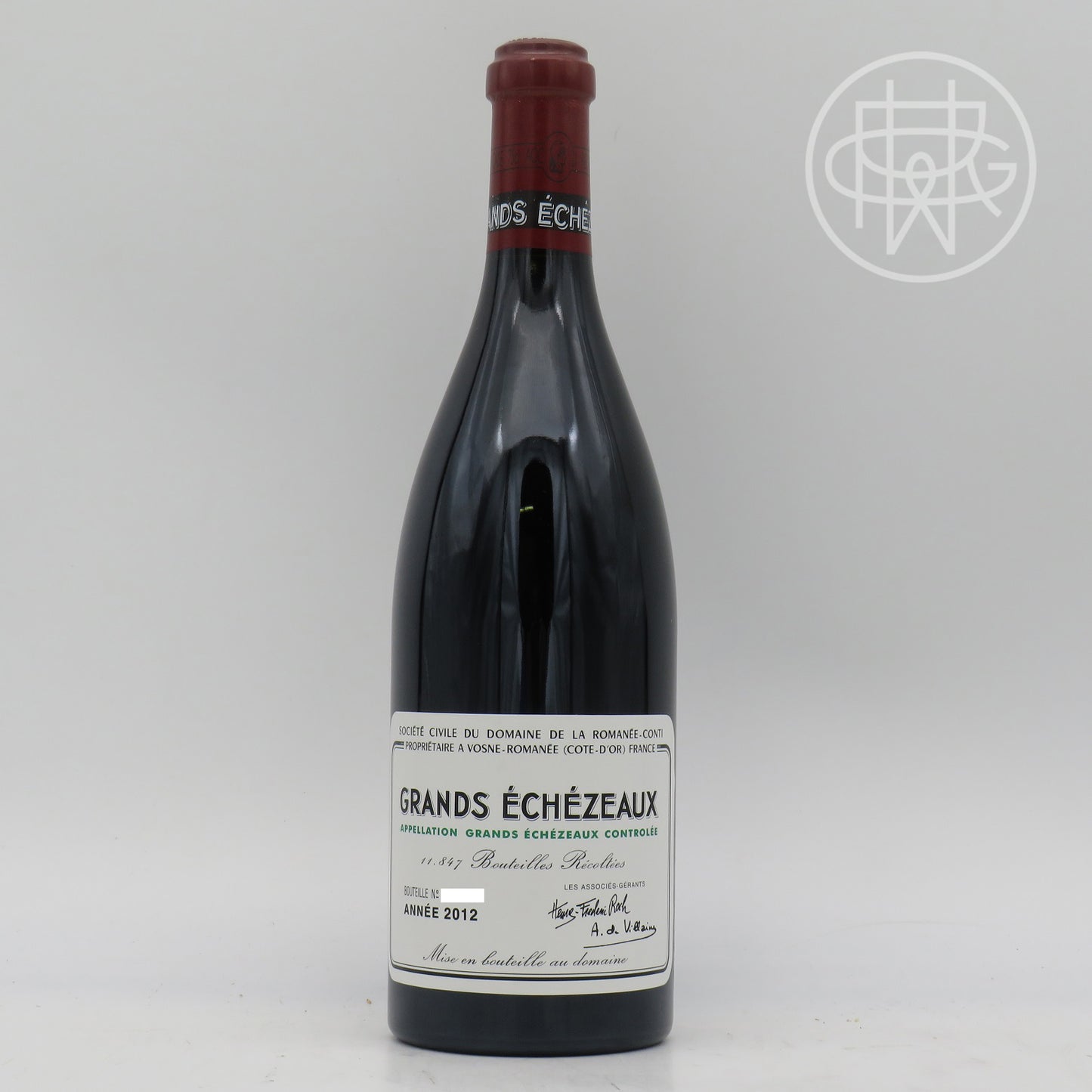 DRC Grands Echezeaux 2012 750mL