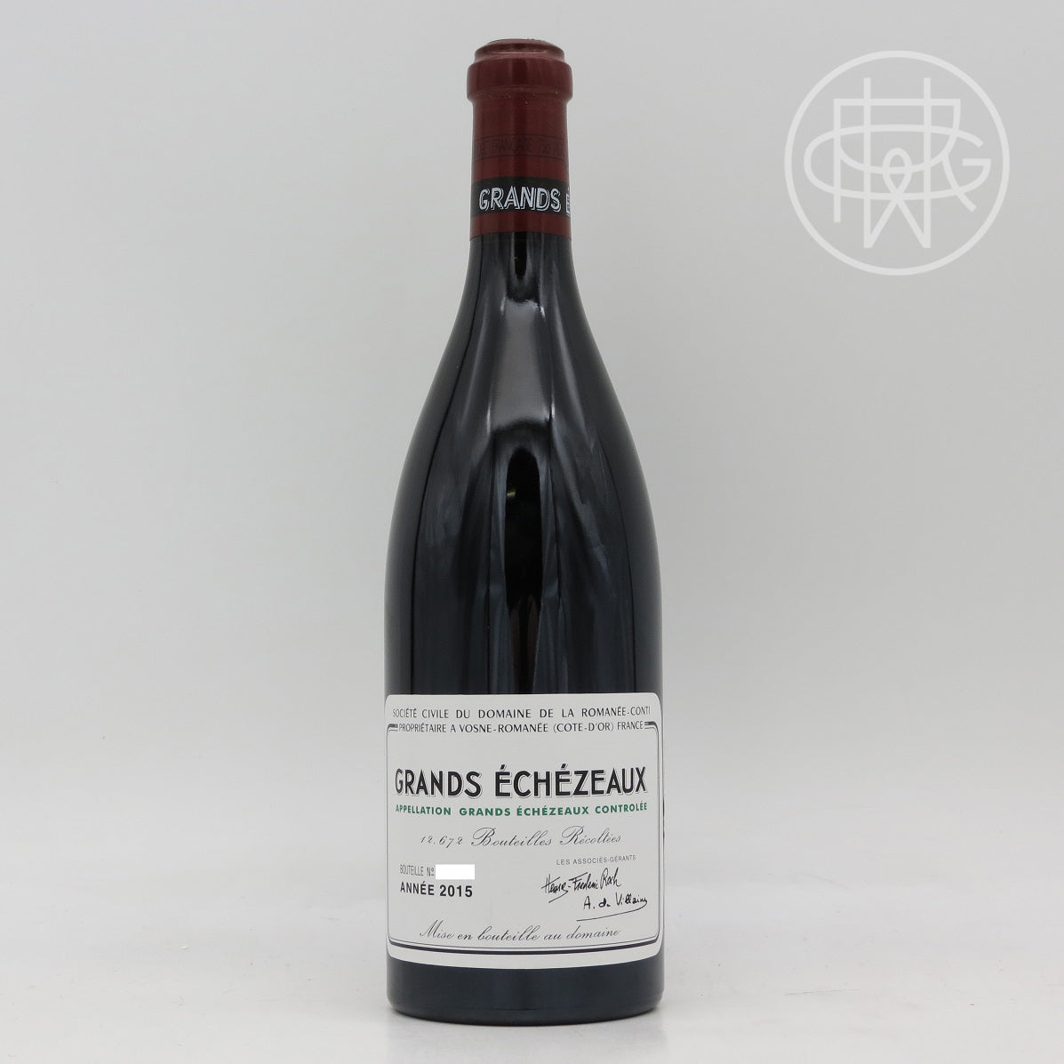 DRC Grands Echezeaux 2015 750mL