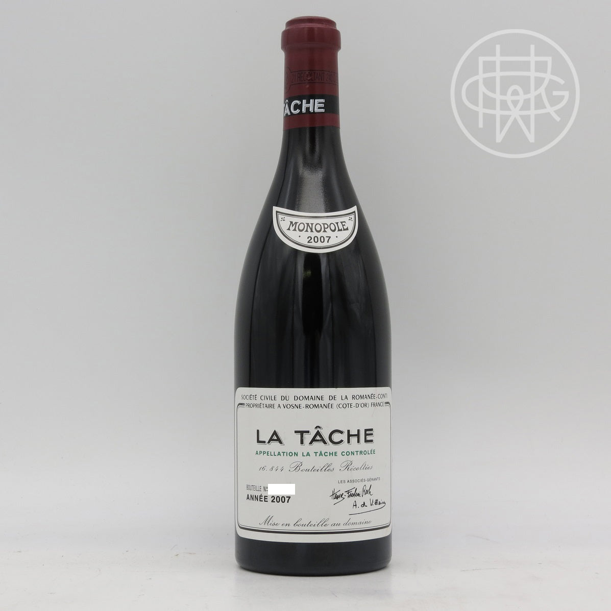 DRC La Tache 2007 750mL