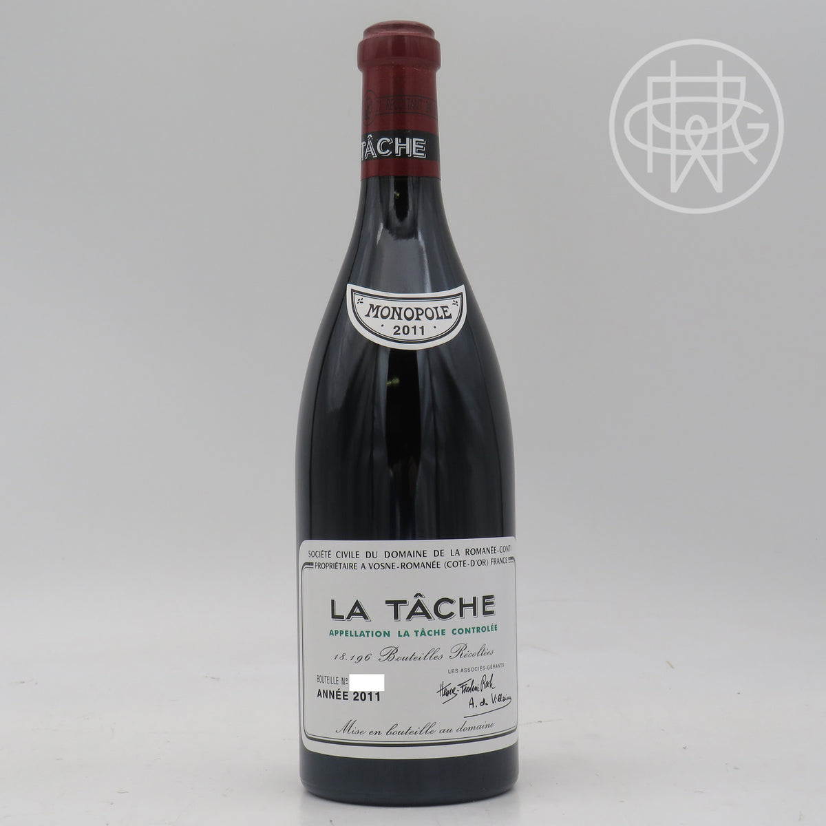DRC La Tache 2011 750mL