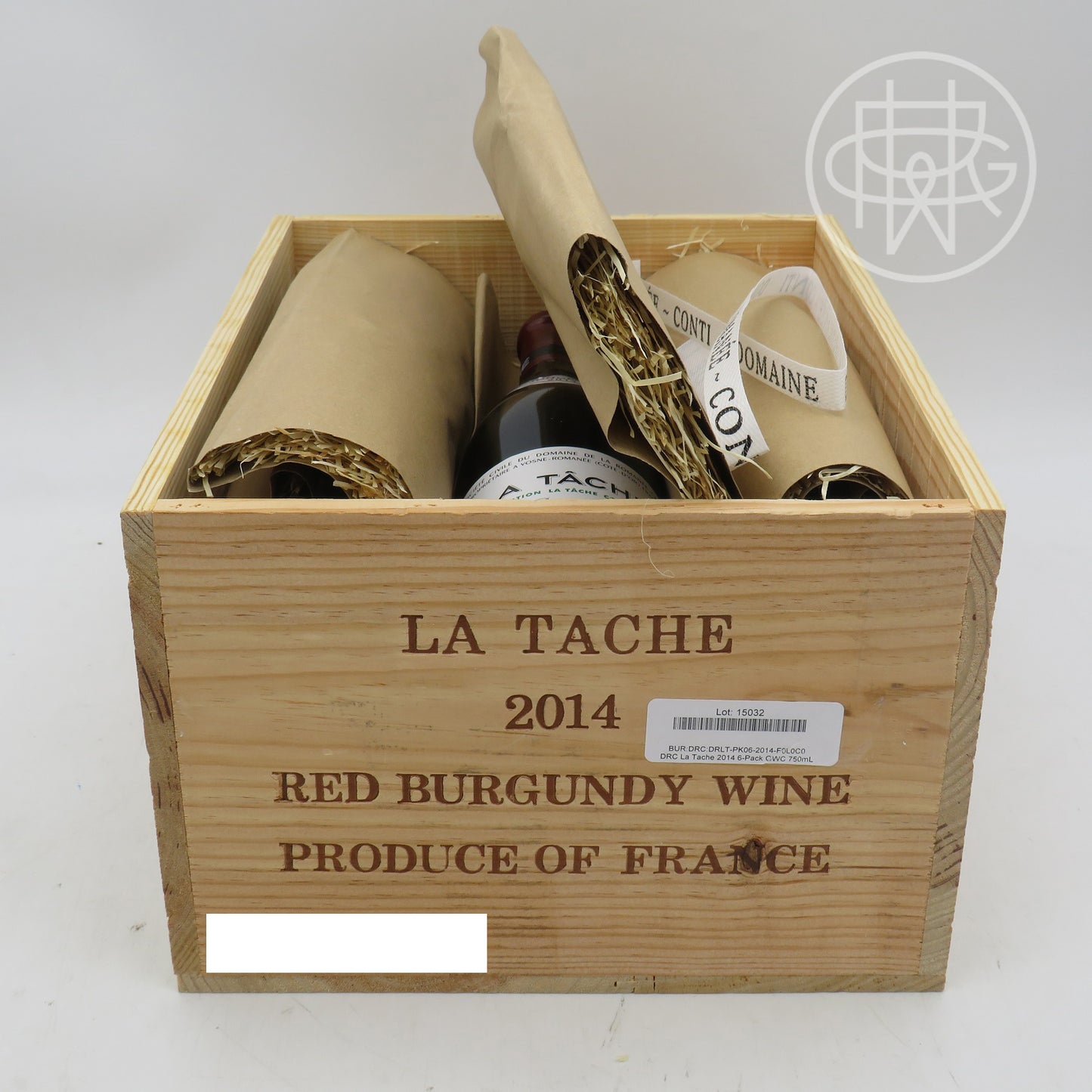 DRC La Tache 2014 6-Pack OWC 750mL