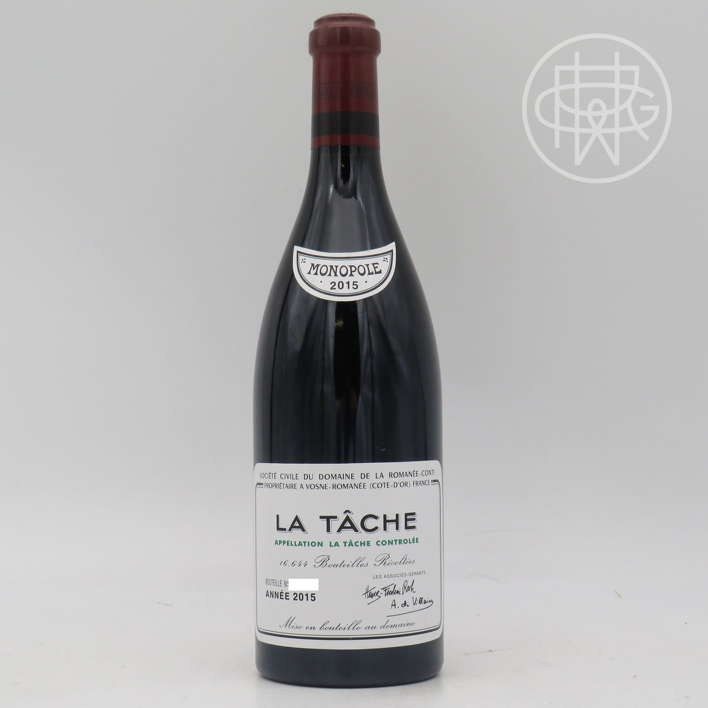 DRC La Tache 2015 750mL