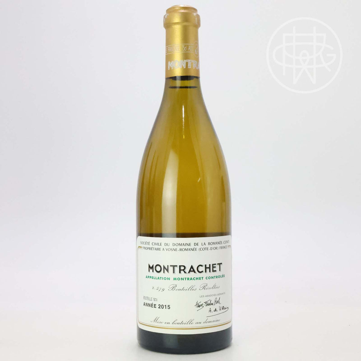 DRC Montrachet 2015 750mL (Japanese Importer)