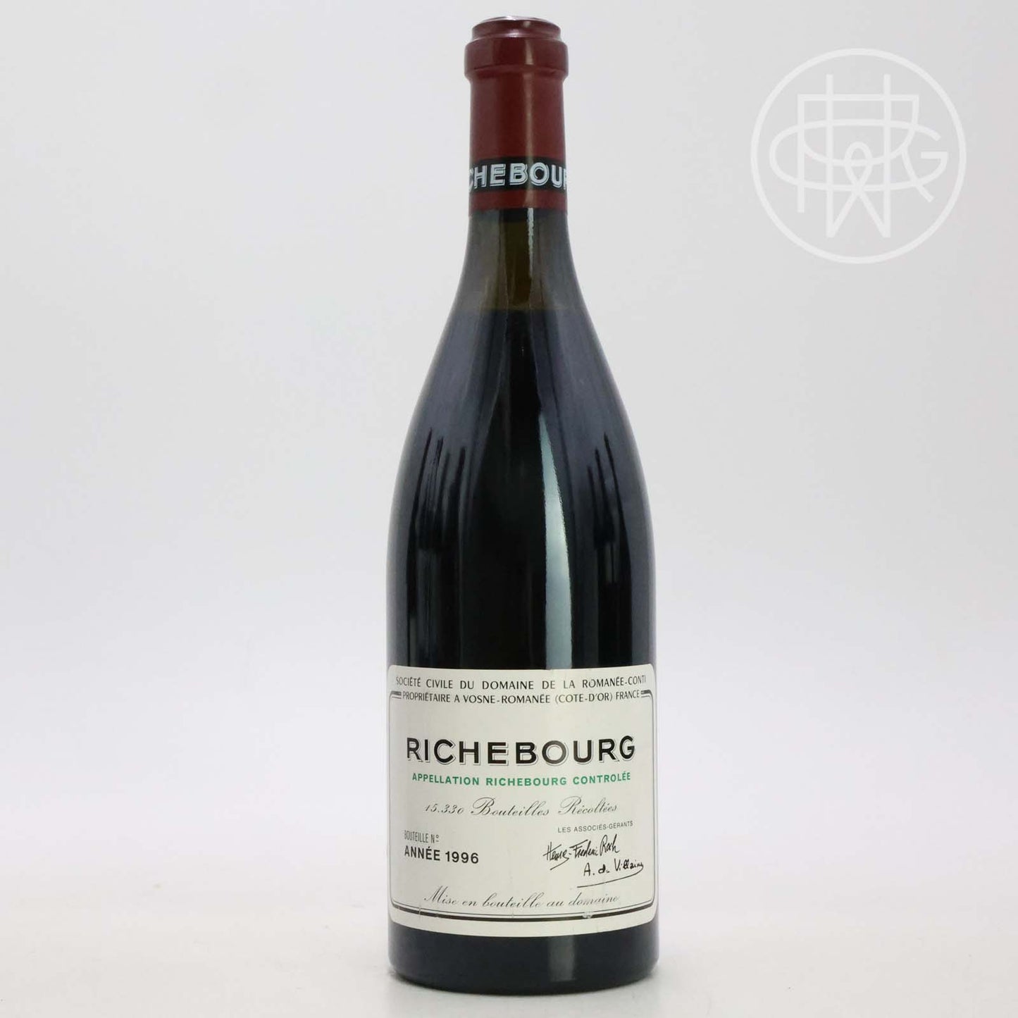 DRC Richebourg 1996 750mL (Slightly Soiled Label)