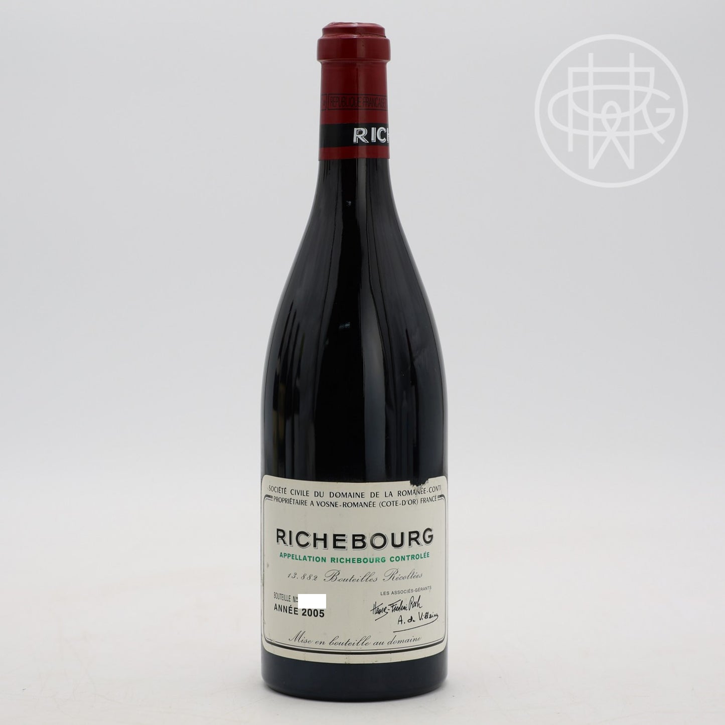 DRC Richebourg 2005 750mL (Slightly Nicked Label)
