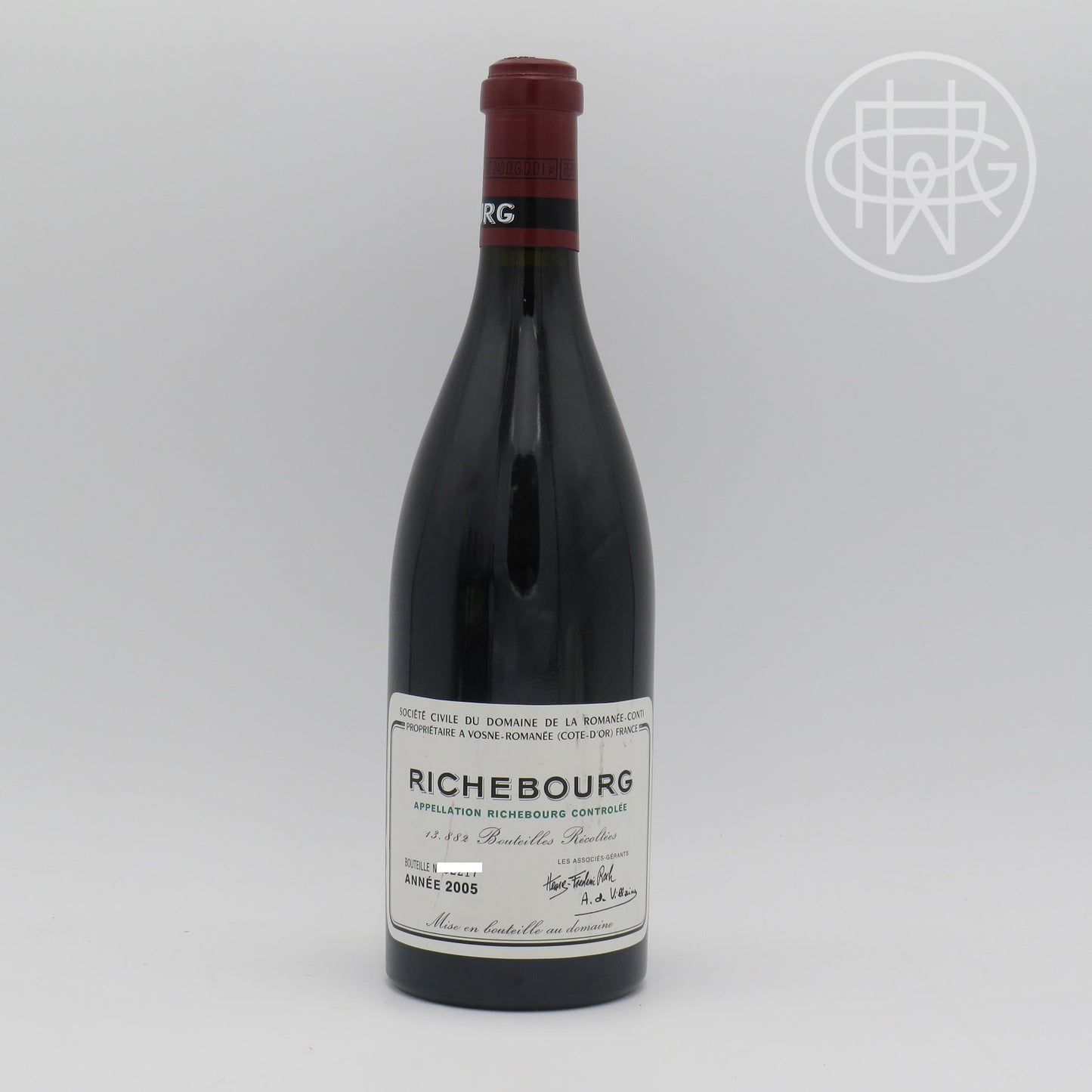 DRC Richebourg 2005 750mL (Slightly Scuffed Label)