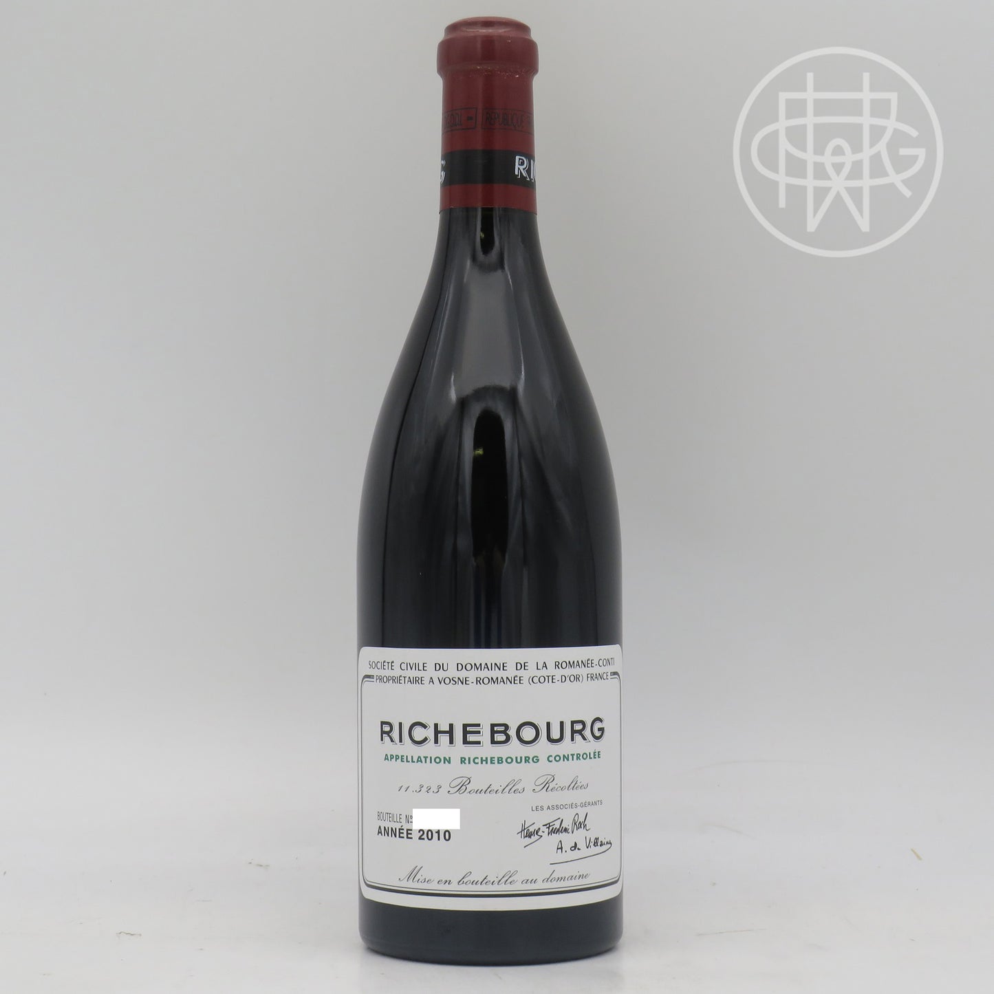 DRC Richebourg 2010 750mL