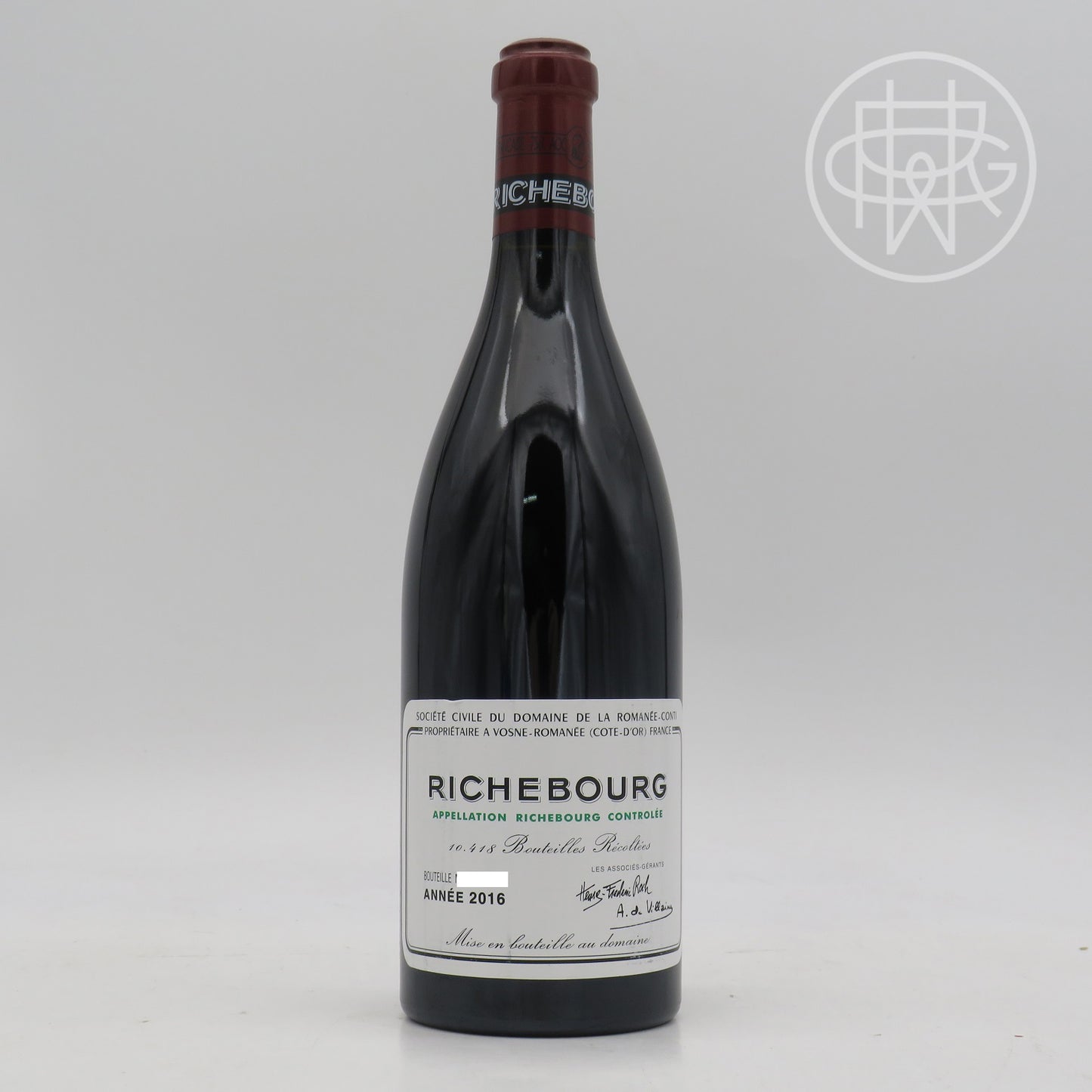 DRC Richebourg 2016 750mL