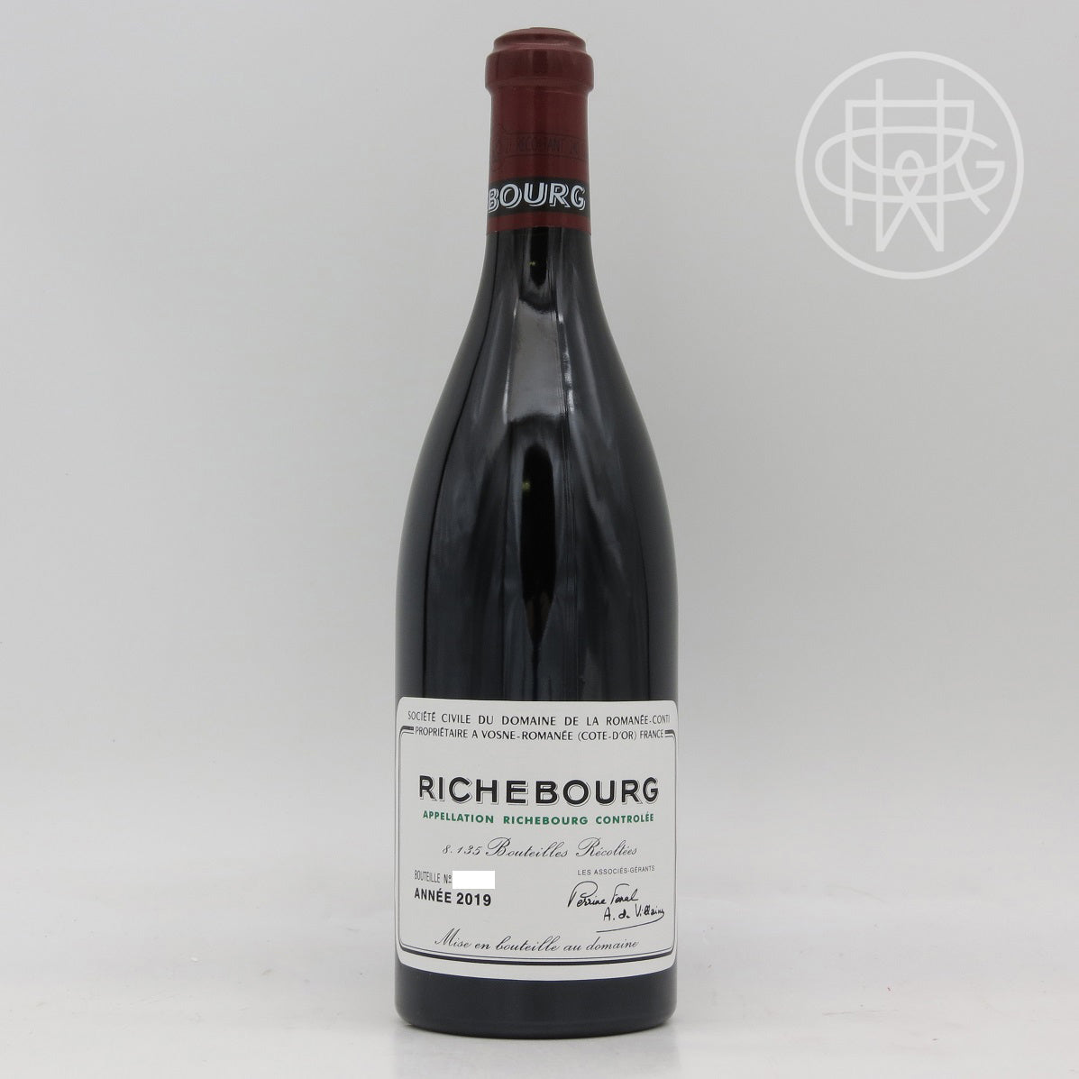 DRC Richebourg 2019 750mL