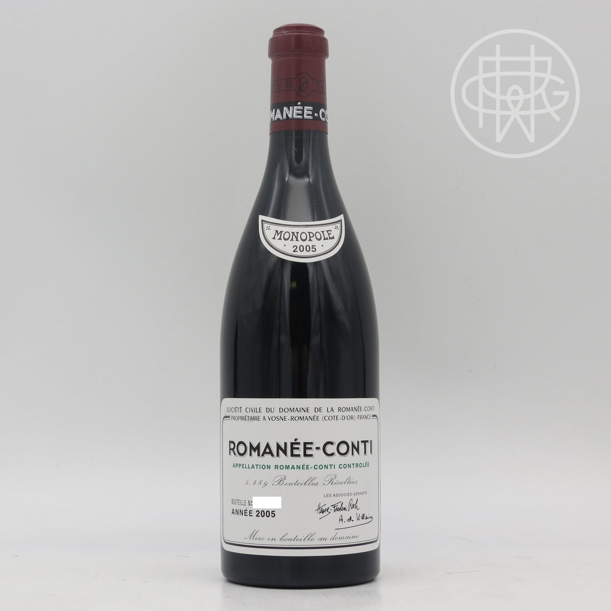 DRC Romanee Conti 2005 750mL