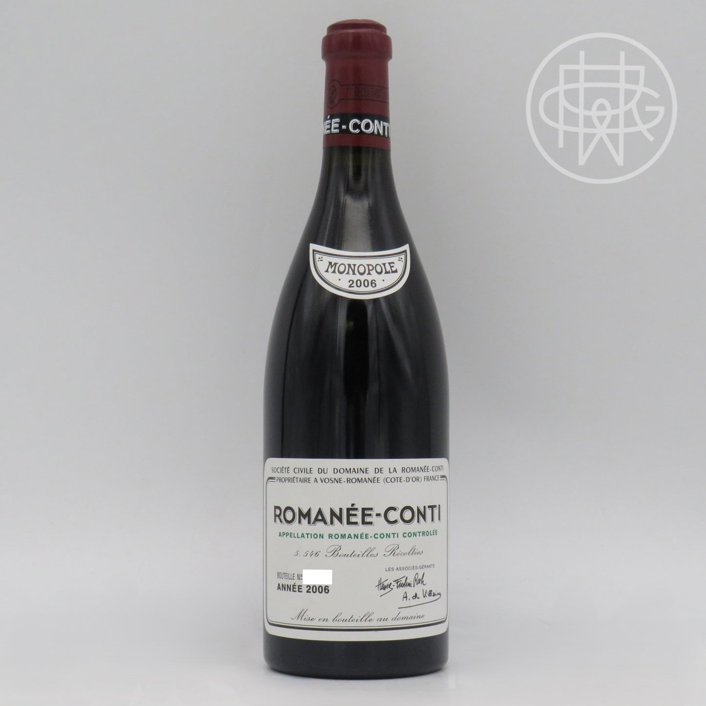 DRC Romanee Conti 2006 750mL