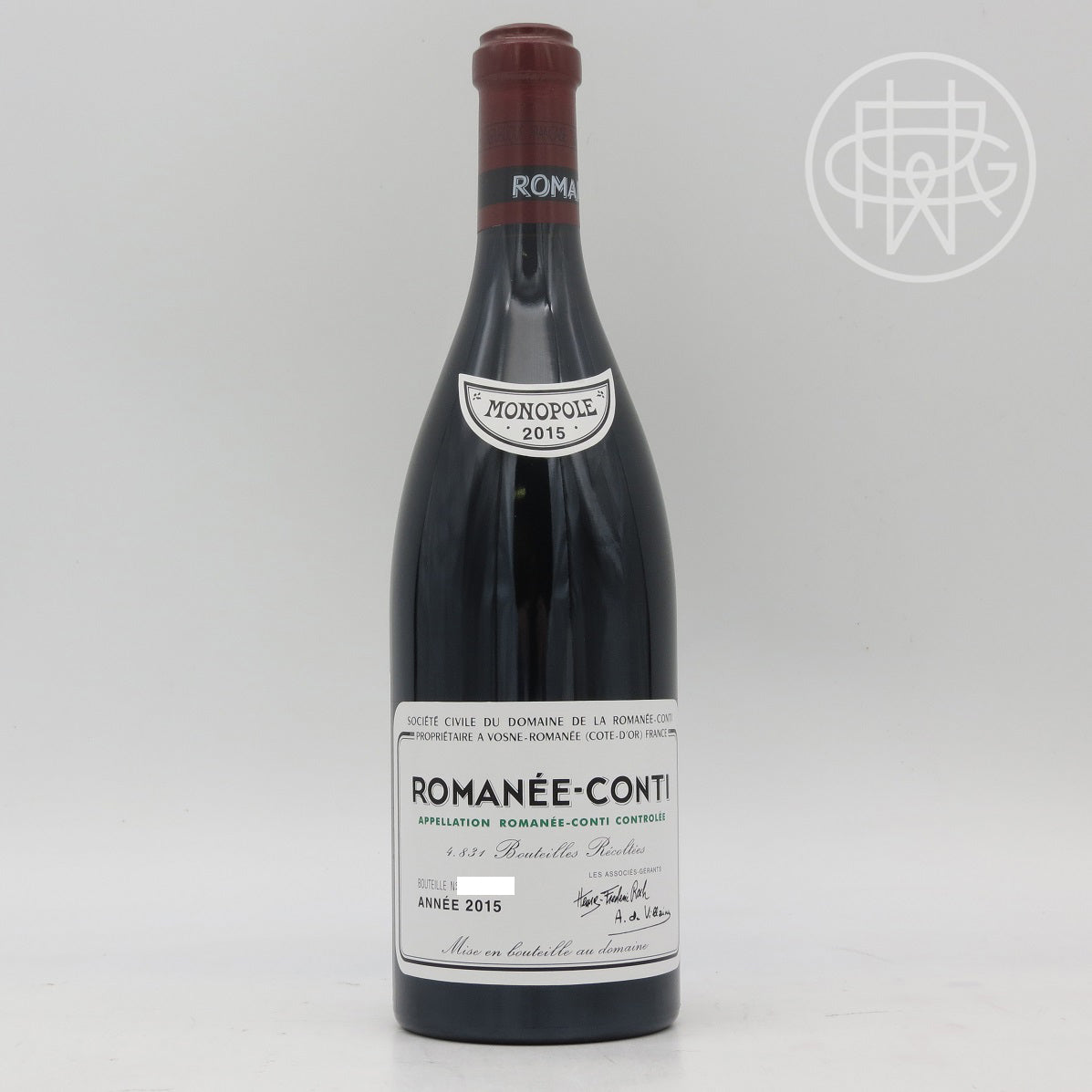 DRC Romanee Conti 2015 750mL
