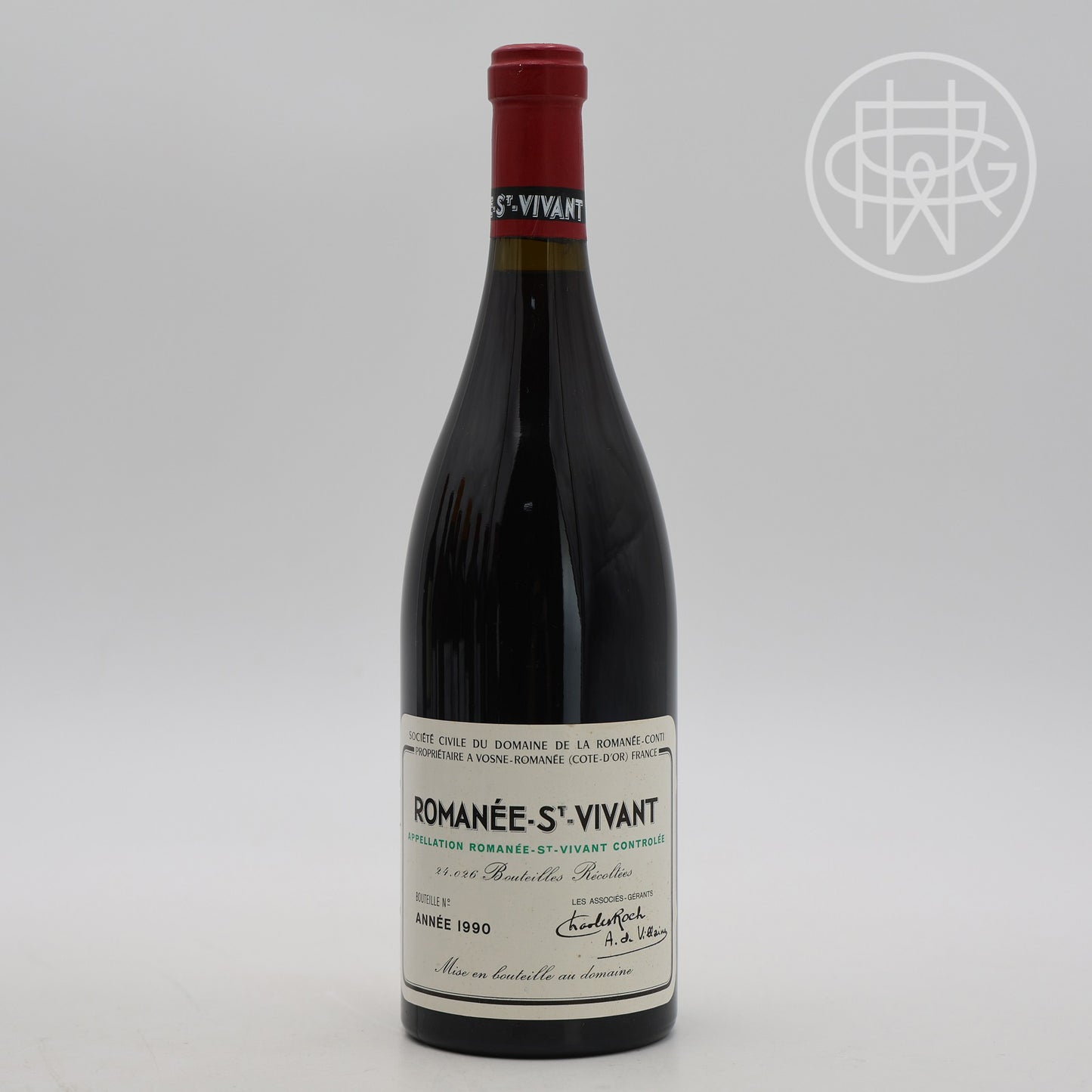 DRC St Vivant 1990 750mL (Slightly Soiled Label)