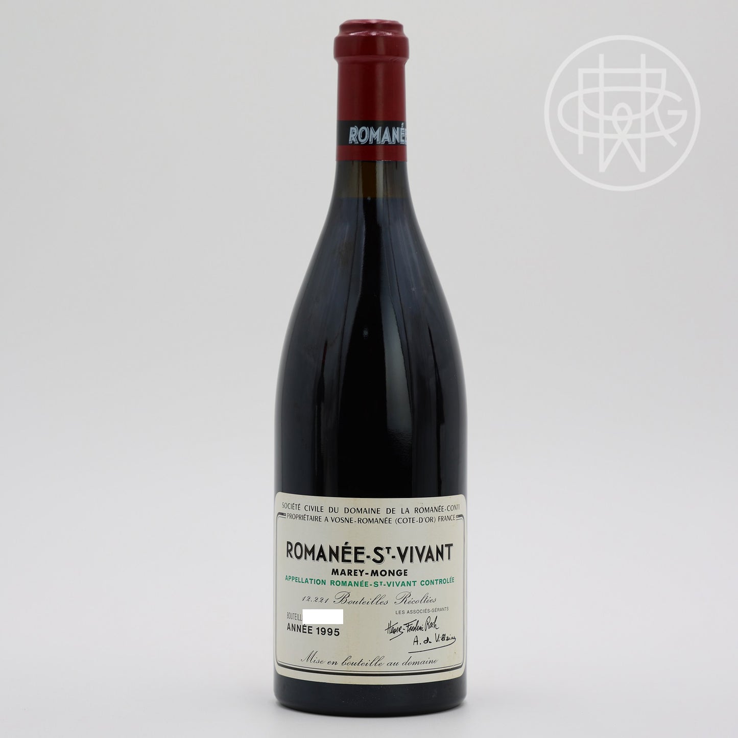 DRC St Vivant 1995 750mL