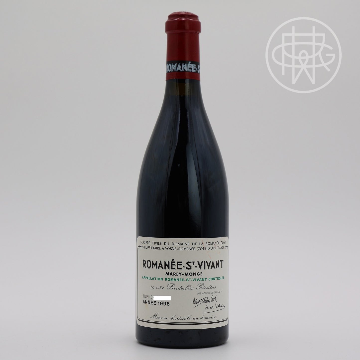 DRC St Vivant 1996 750mL (Slightly Soiled Label)