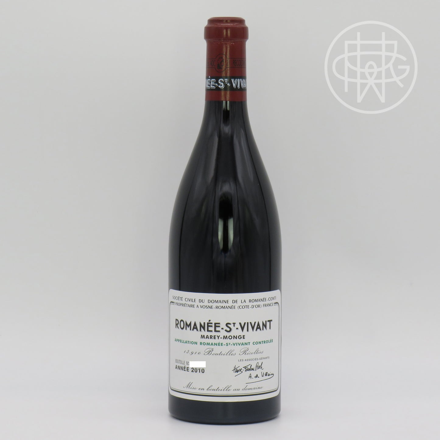 DRC St Vivant 2010 750mL