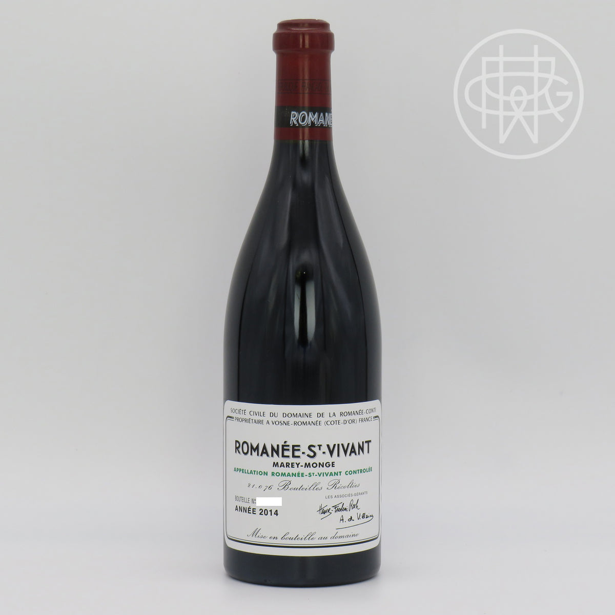 DRC St Vivant 2014 750mL