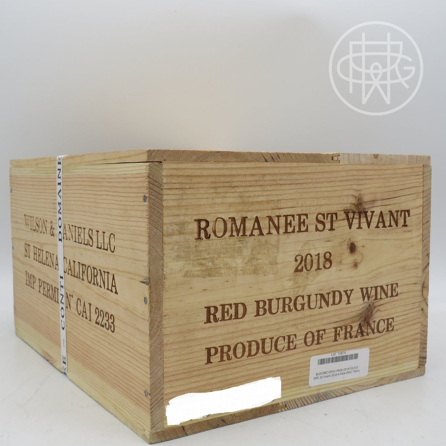 DRC St Vivant 2018 6-Pack OWC 750mL