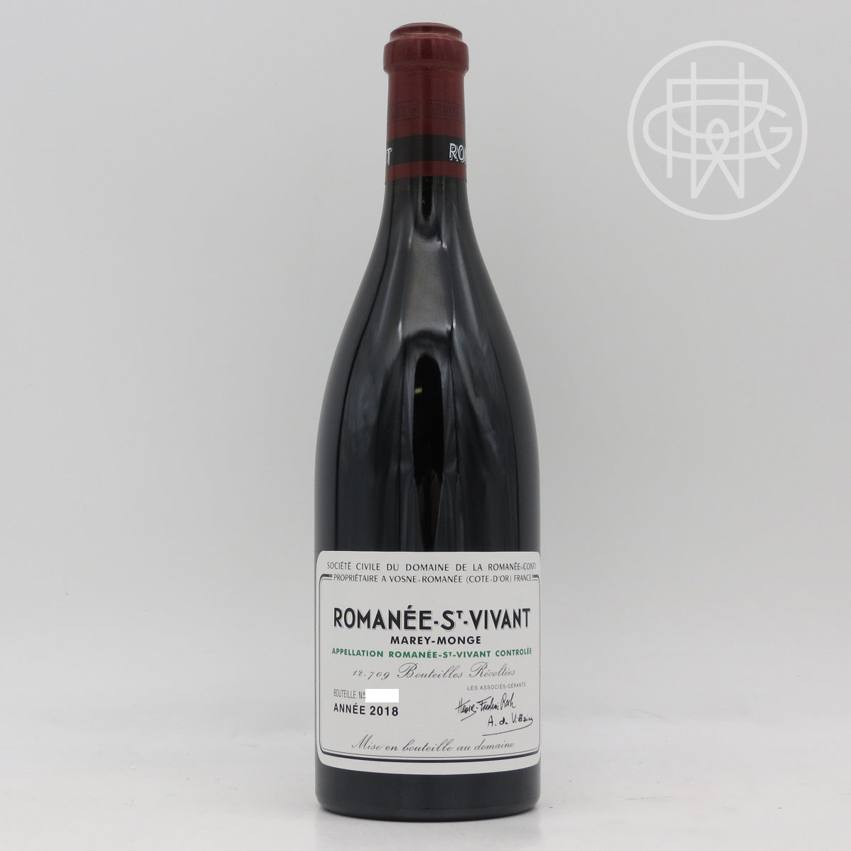 DRC St Vivant 2018 750mL