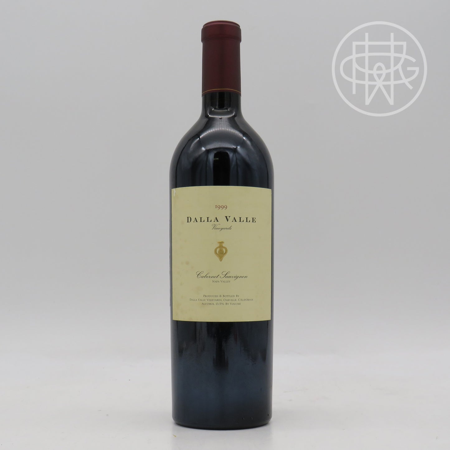 Dalla Valle Cabernet Sauvignon 1999 750mL (Soiled Label)