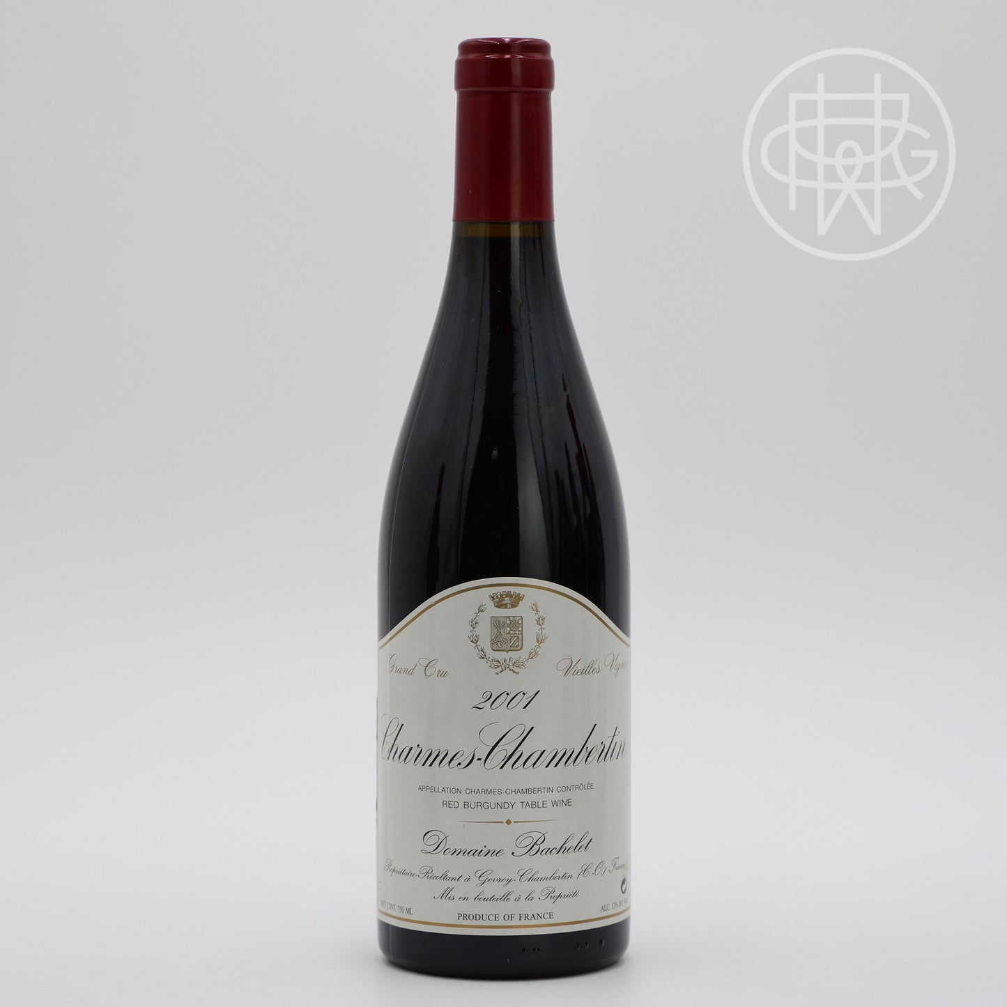 Denis Bachelet Charmes Chambertin 2001 750mL