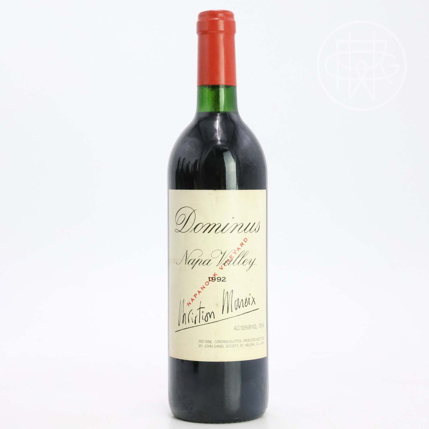 Dominus 1992 750mL (Slightly Soiled Label)