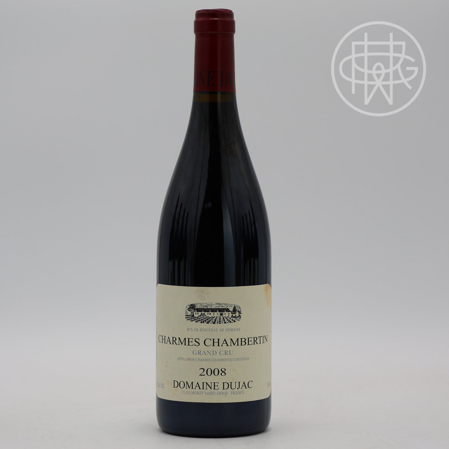 Dujac Charmes Chambertin 2008 750mL (Slightly Soiled Label)