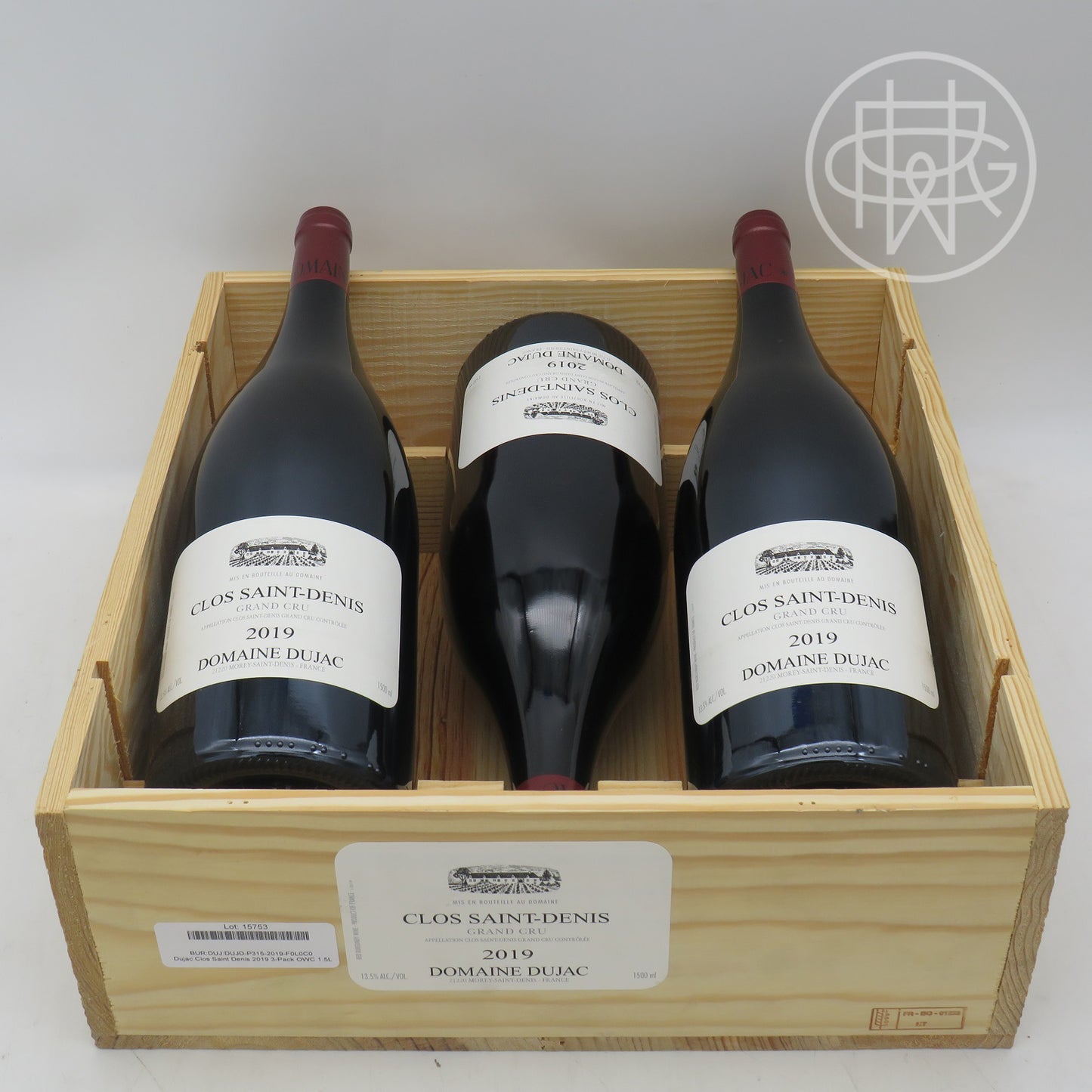 Dujac Clos Saint Denis 2019 3-Pack OWC 1.5L