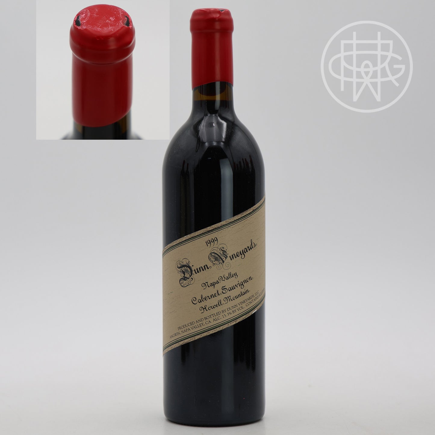 Dunn Howell Mountain 1999 750mL (Chipped Capsule)