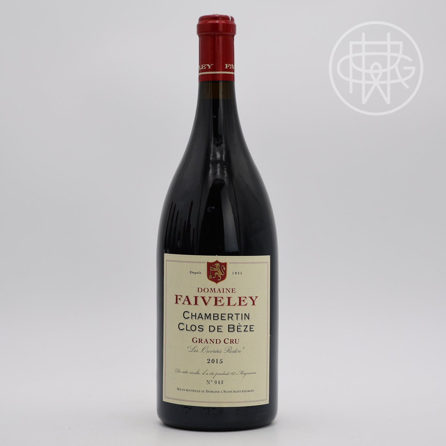 Faiveley Chambertin Clos de Beze Les Ouverees Rodin 2015 1.5L