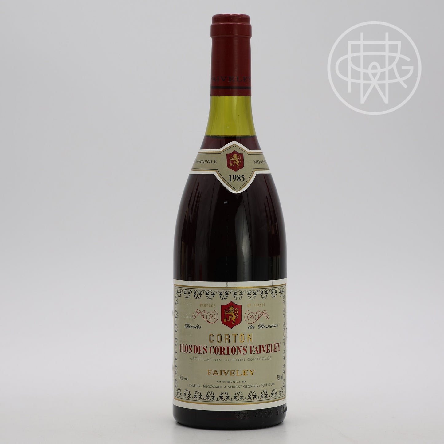 Faiveley Clos des Cortons 1985 750mL
