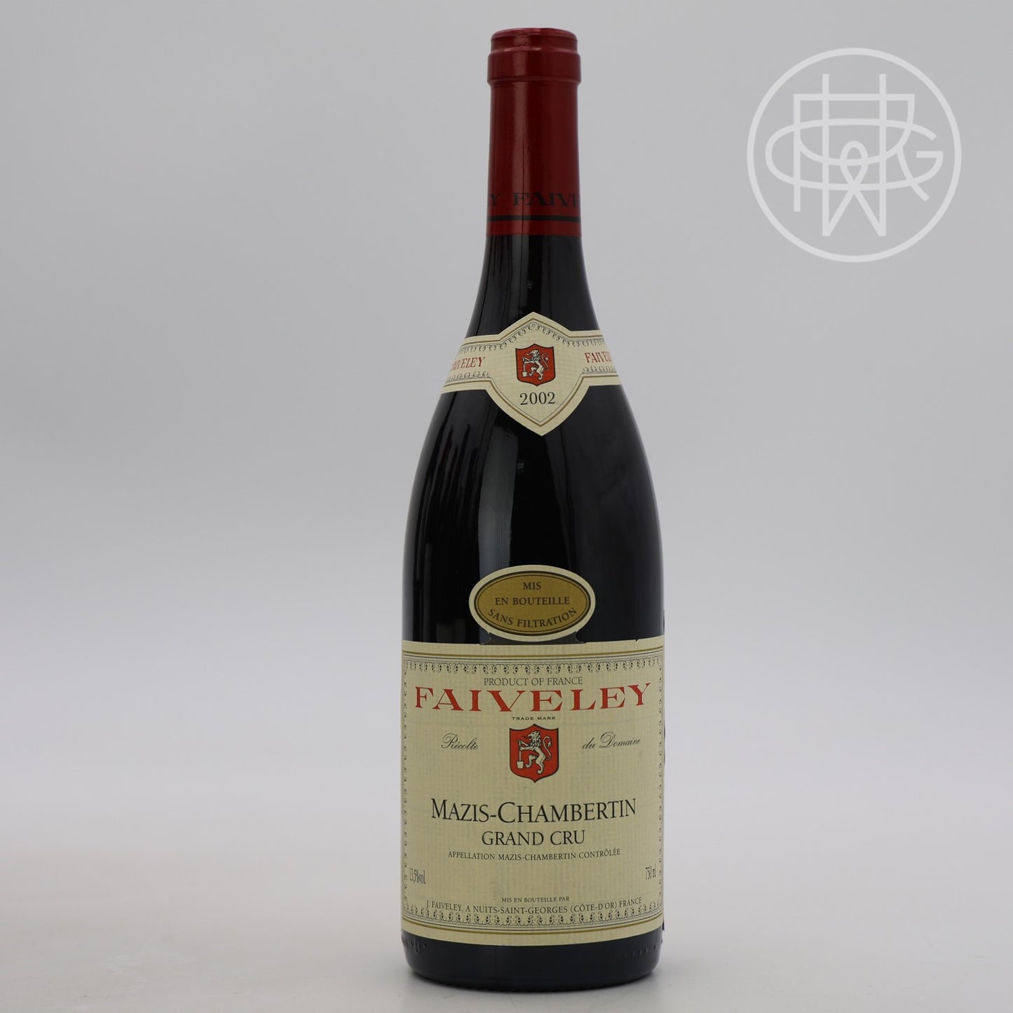 Faiveley Mazis Chambertin 2002 750mL