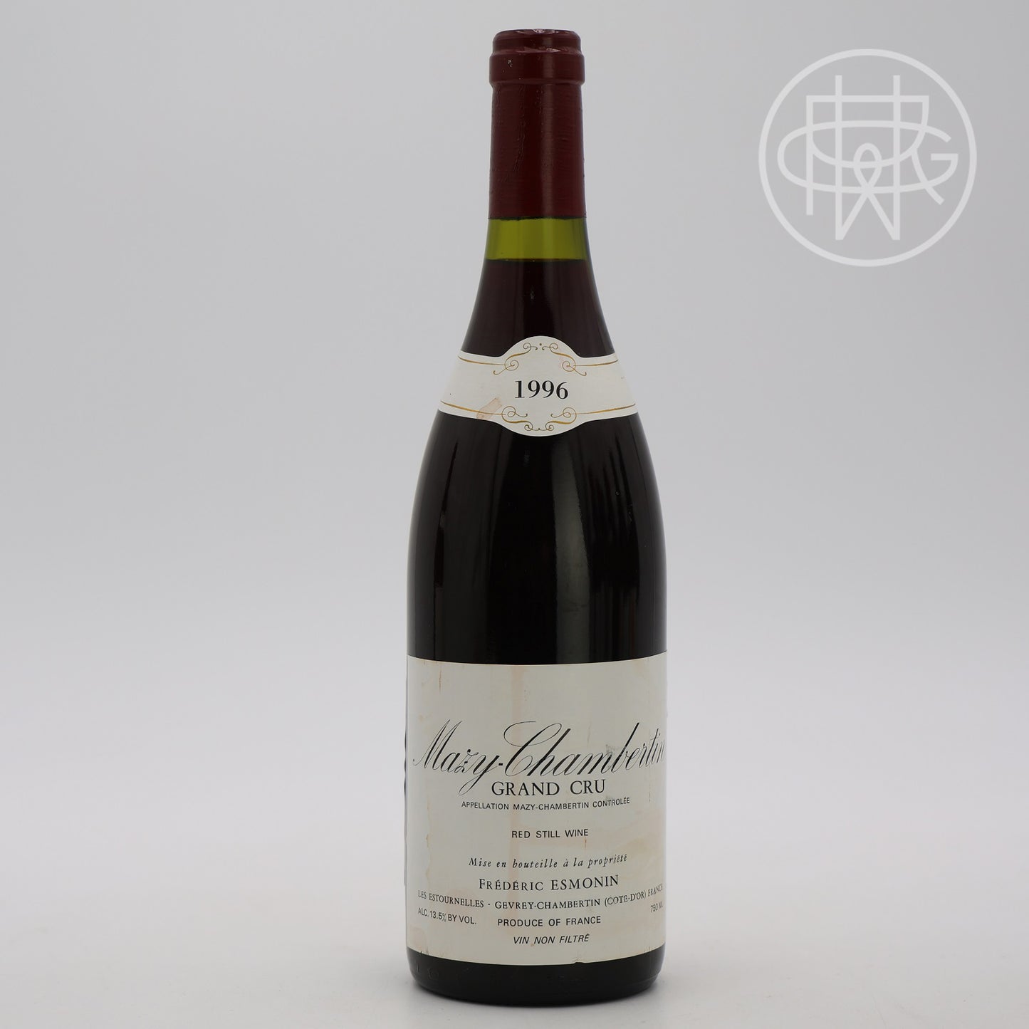 Fredric Esmonin Mazy Chambertin 1996 750mL (Slightly Soiled Label)