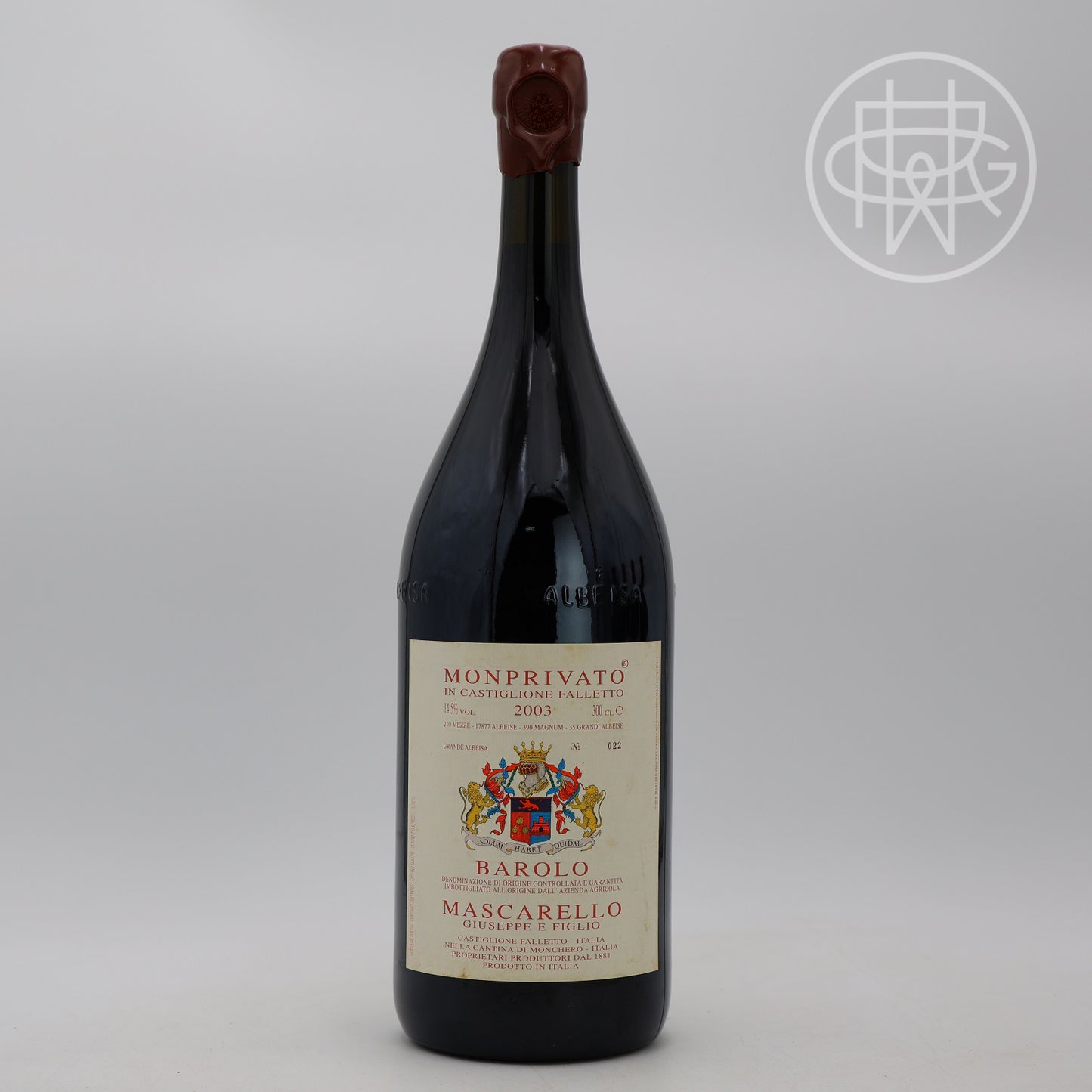 Giuseppe Mascarello Barolo Monprivato 2003 3.0L