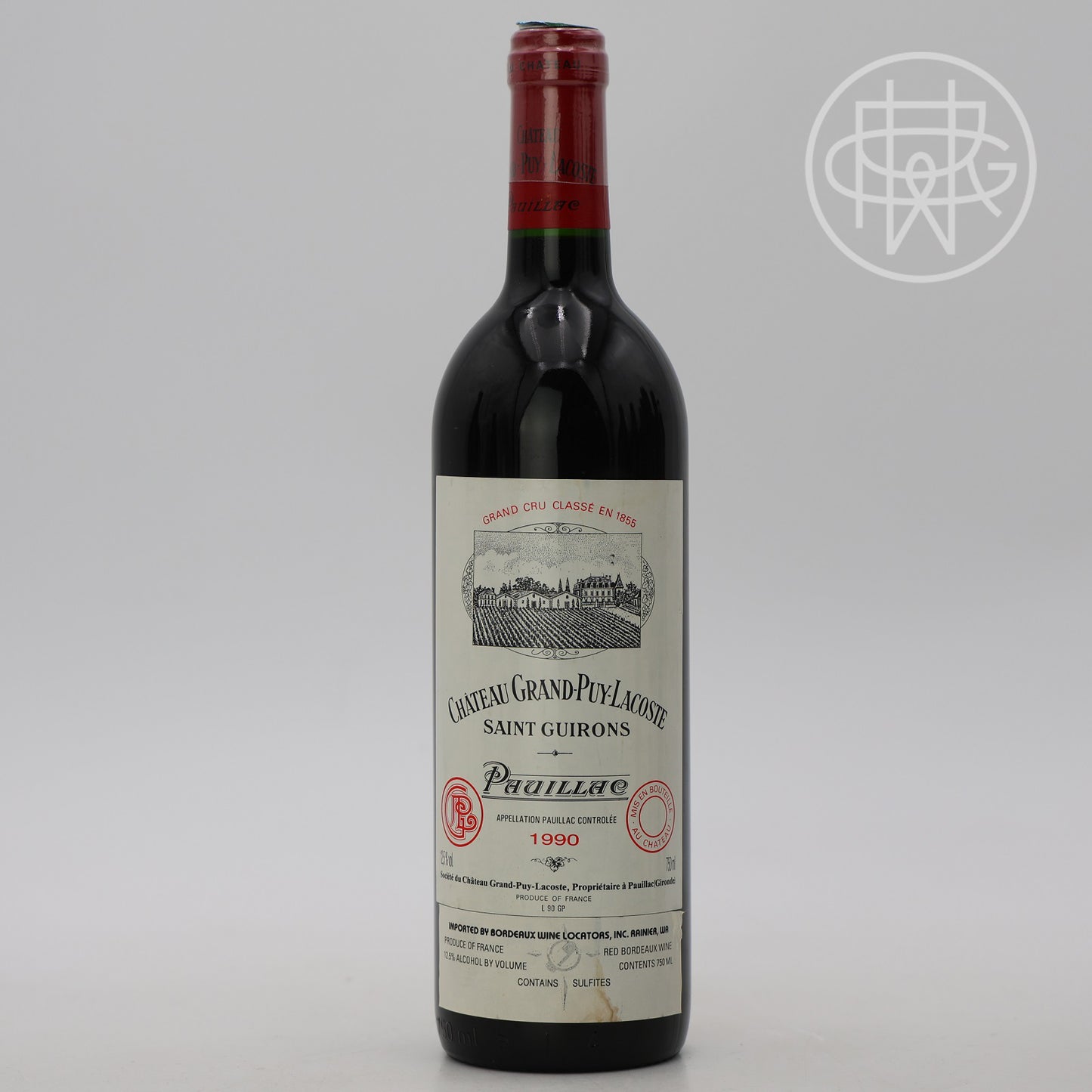 Grand Puy Lacoste 1990 750mL