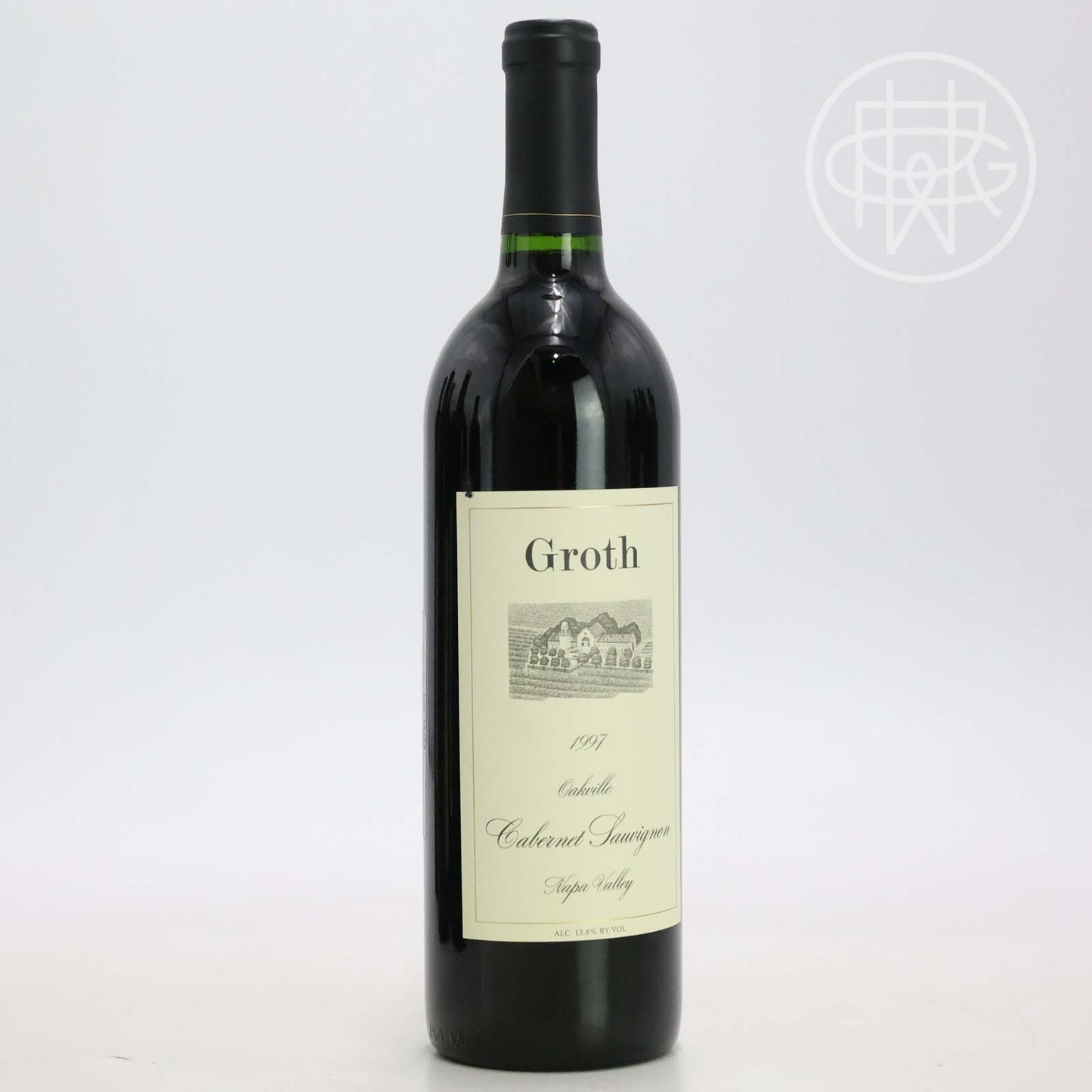 Groth Cabernet Sauvignon 1997 750mL (Nicked Label)