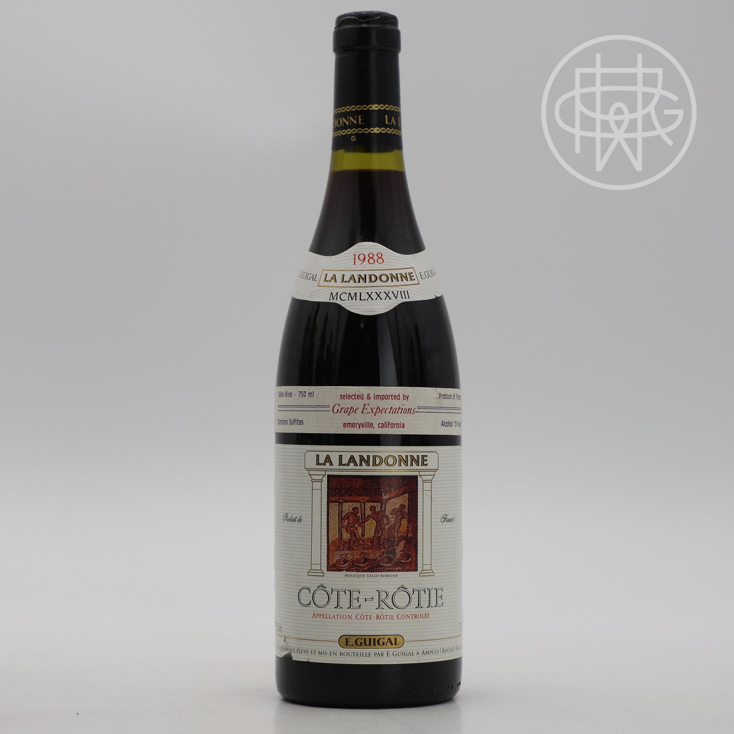 Guigal La Landonne 1988 750mL (Nicked Label)