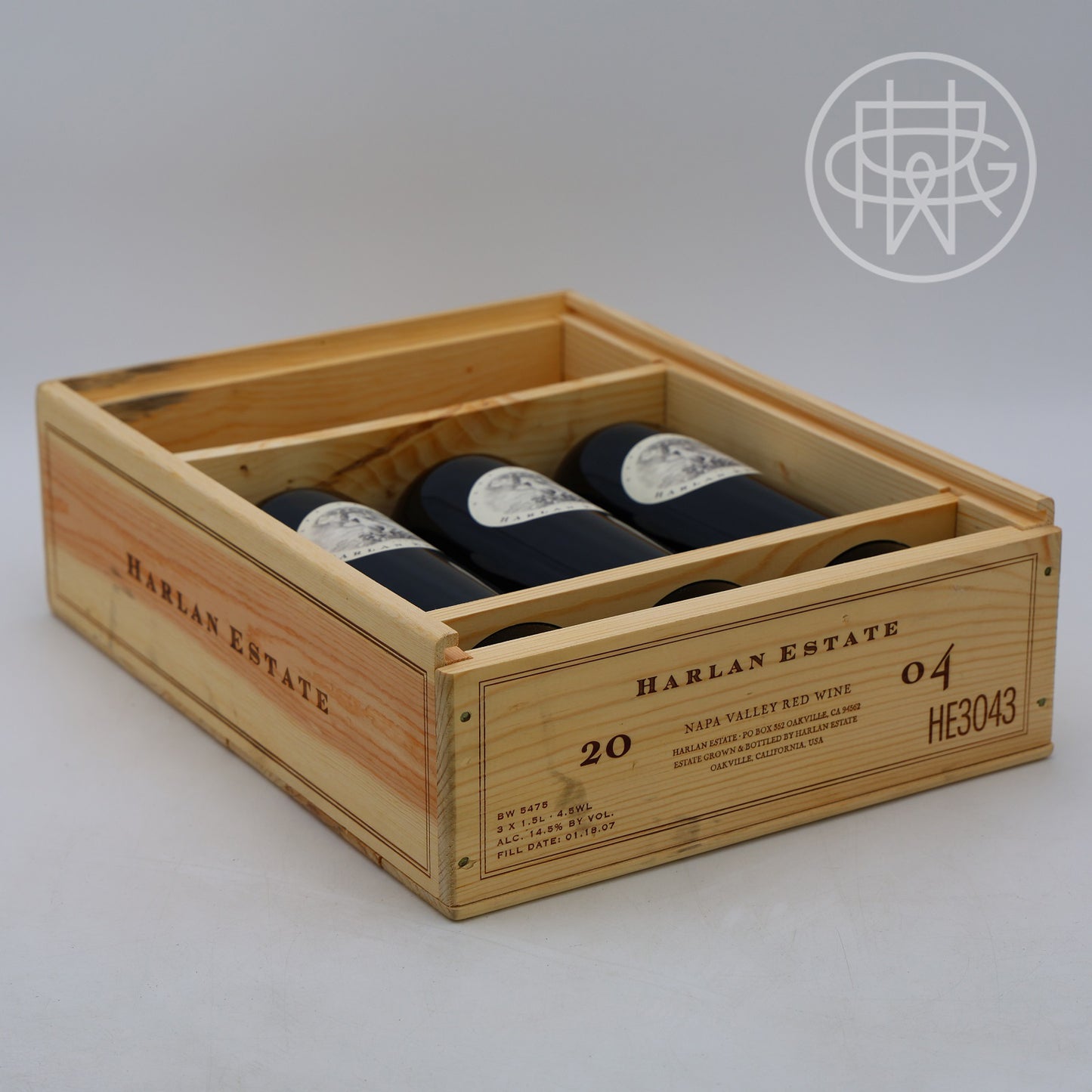 Harlan Estate 2004 3-Pack OWC 1.5L
