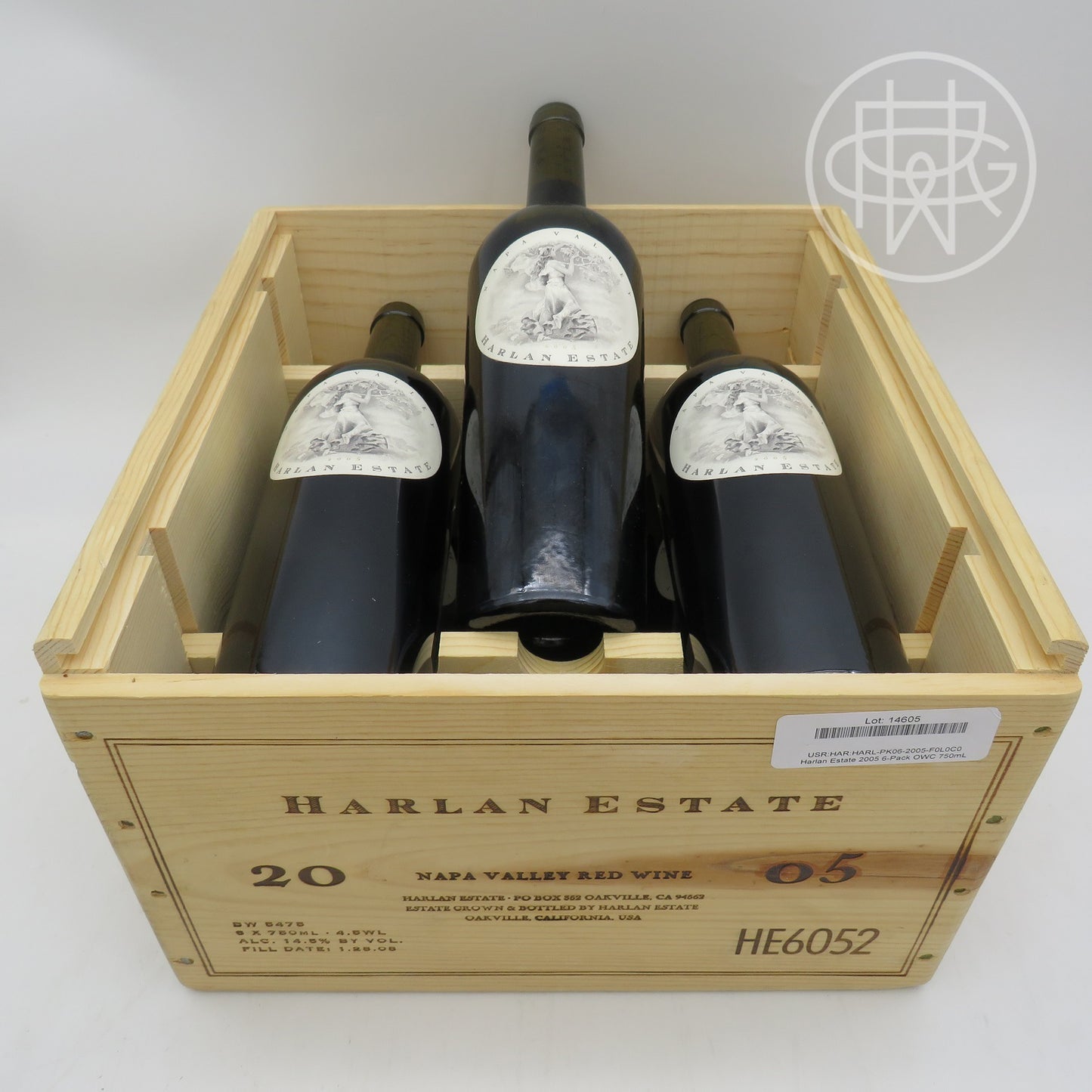 Harlan Estate 2005 6-Pack OWC 750mL