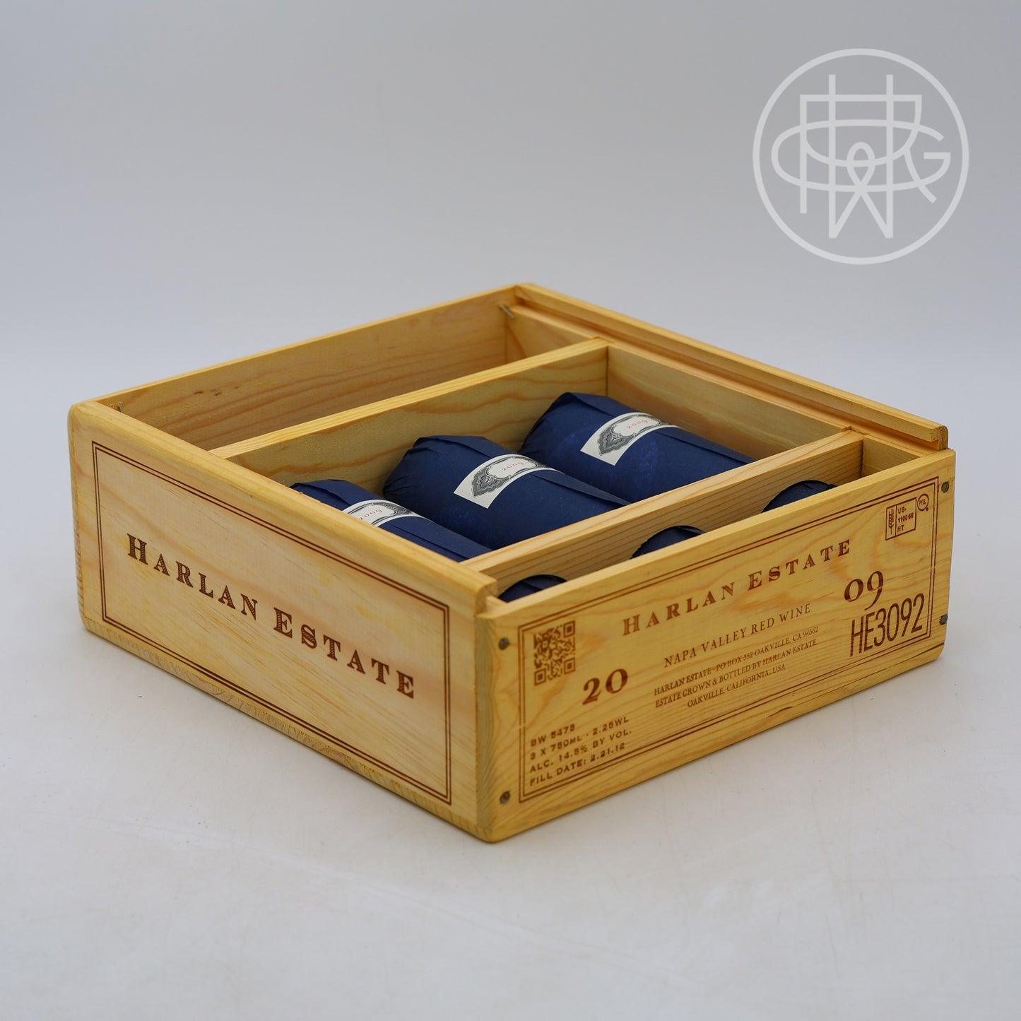 Harlan Estate 2009 3-Pack OWC 750mL