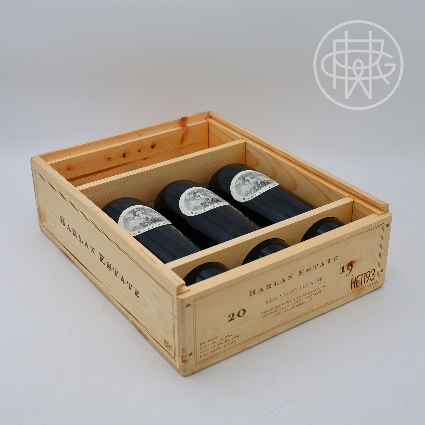 Harlan Estate 2019 3-Pack OWC 1.5L